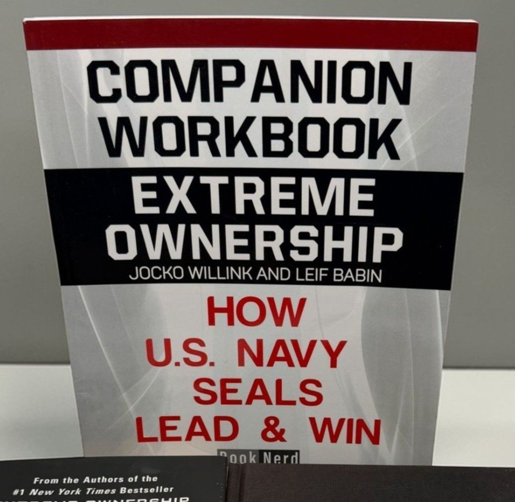 Jocko Willink Lot Dichotomy of Leadership Extreme Ownership Workbook Discipline