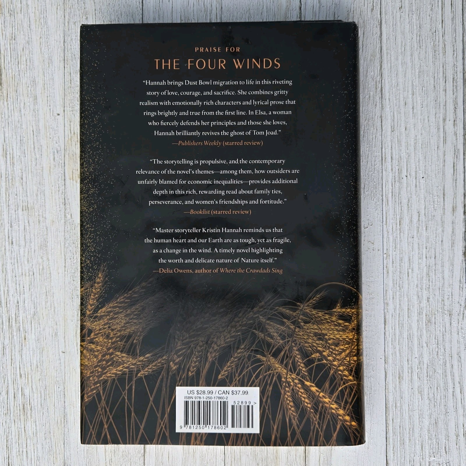 Four Winds A Novel by Kristin Hannah 2021 Hardcover