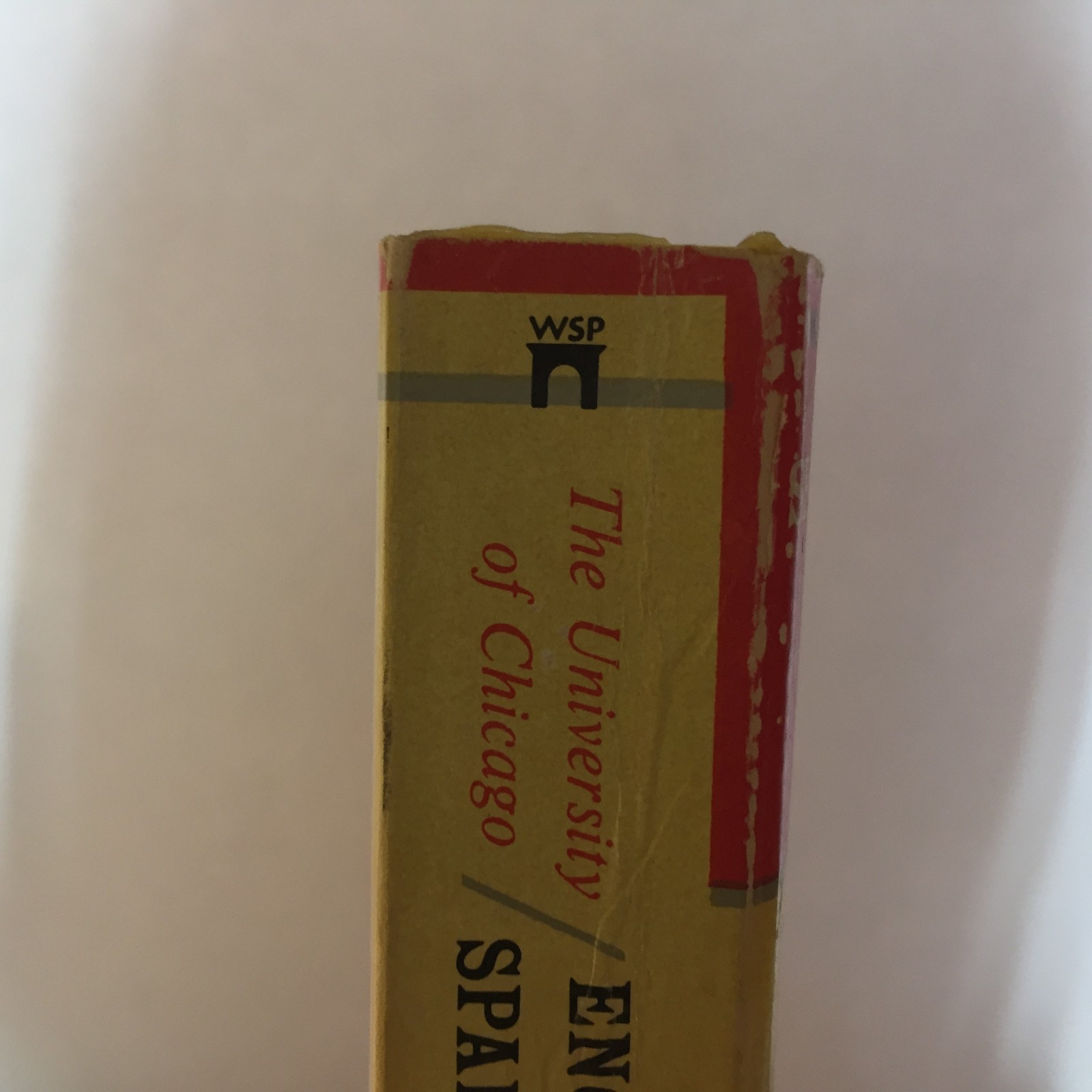 The University Of Chicago Spanish English English Spanish Dictionary Otto F Bond