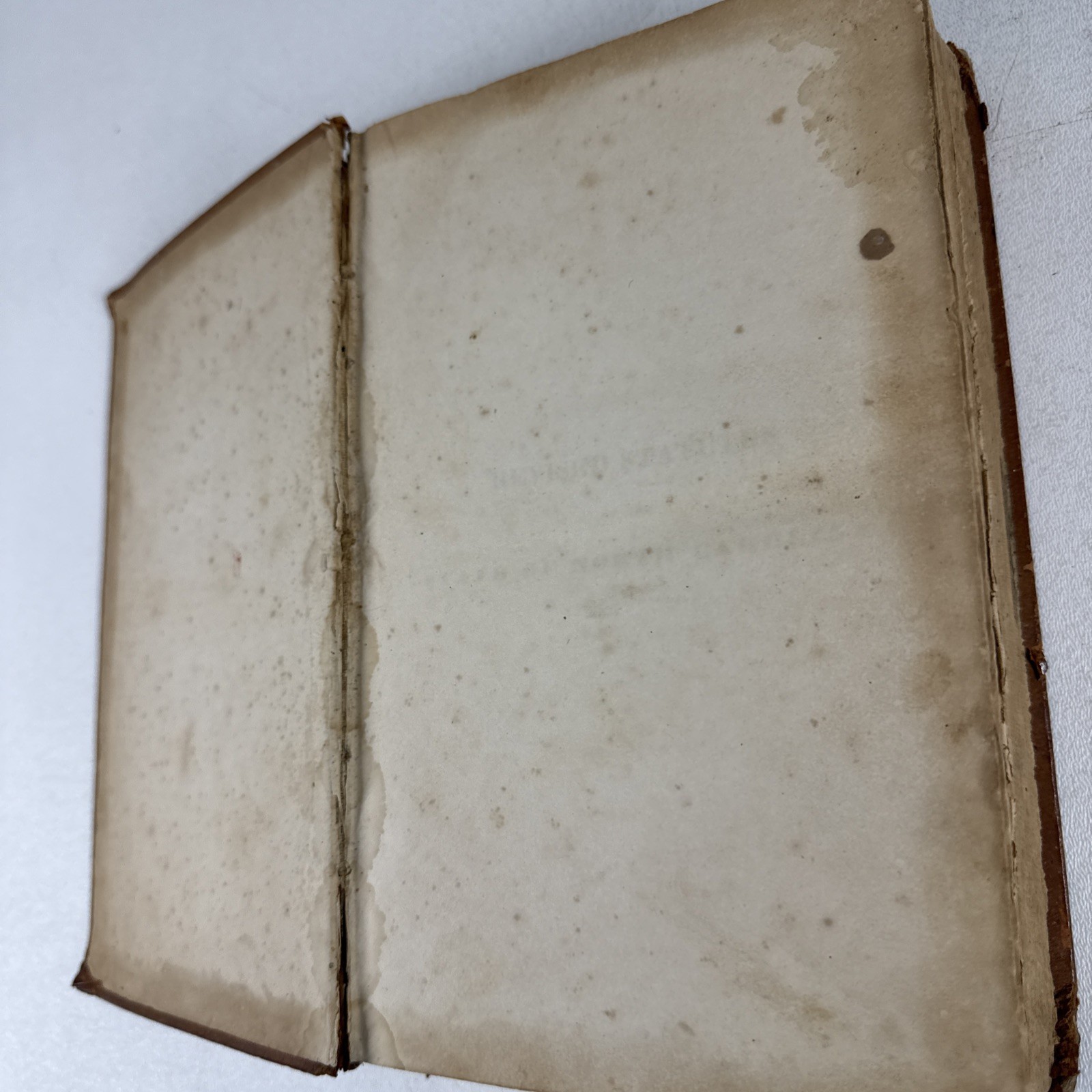 Revised Statutes of the State of North Carolina Vol 1 Leather HC Antique 1837