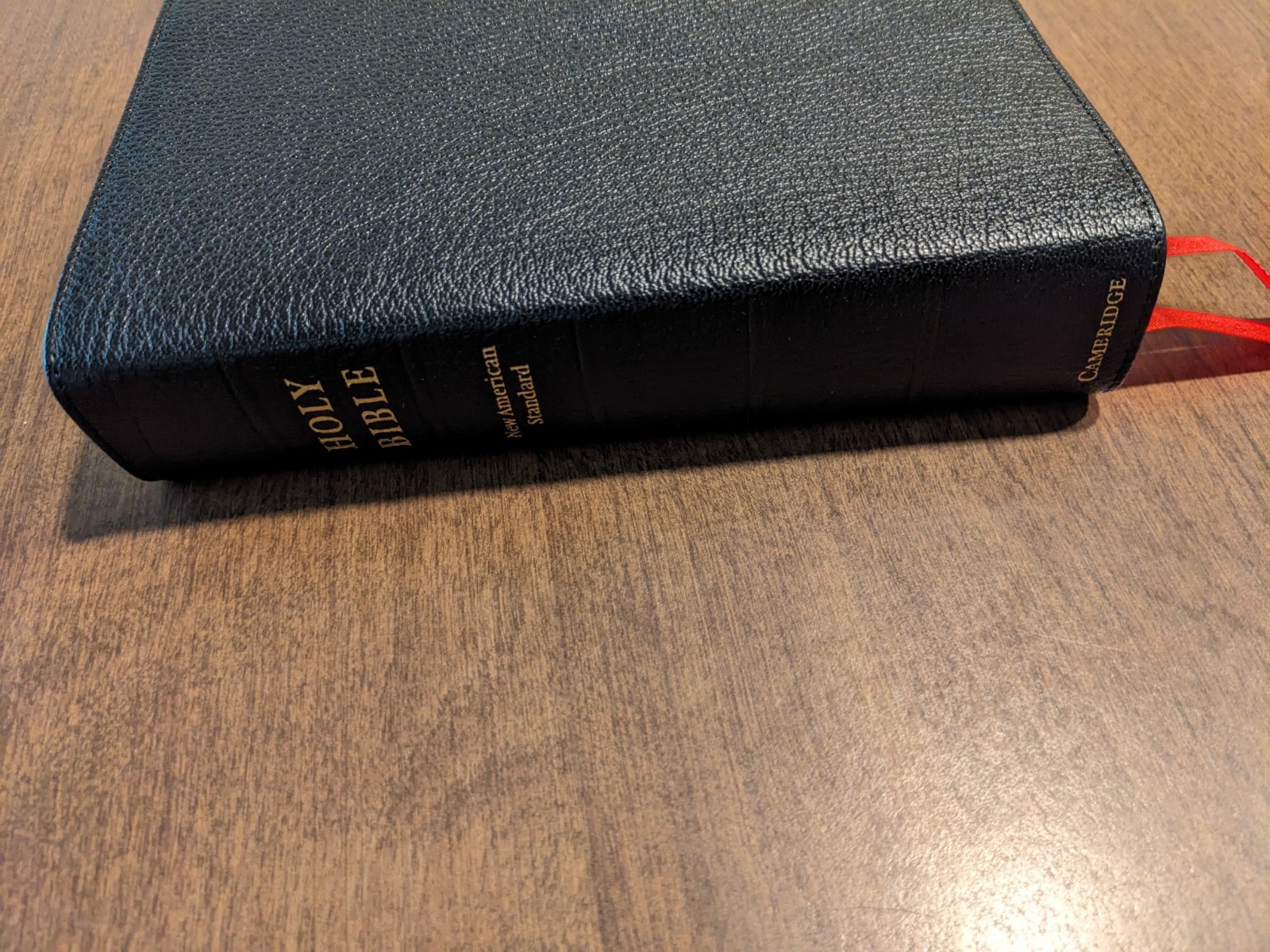 NASB Clarion Reference Edition (Black Goatskin) by Cambridge