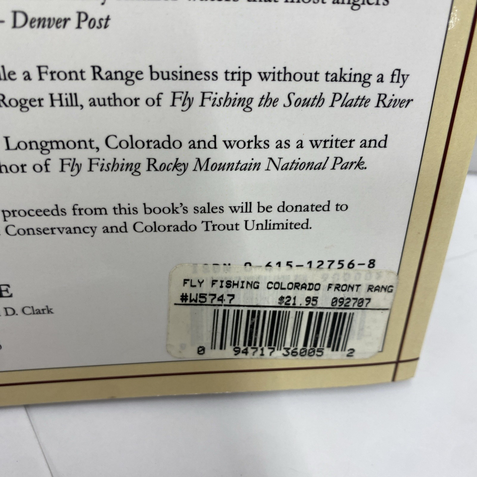 Flyfisher’s Guide to Colorado Lit Of 2 Hosman Bartholomew ￼