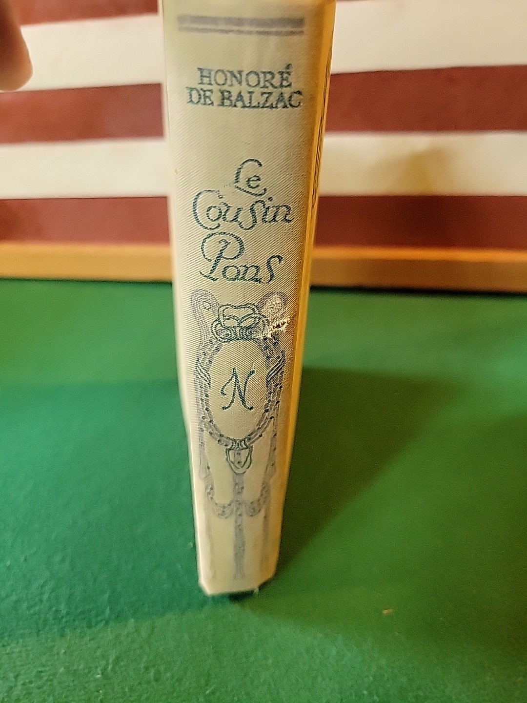 Le Cousin Pons – 1929 Hardcover Book by Honore De Balzac VINTAGE RARE