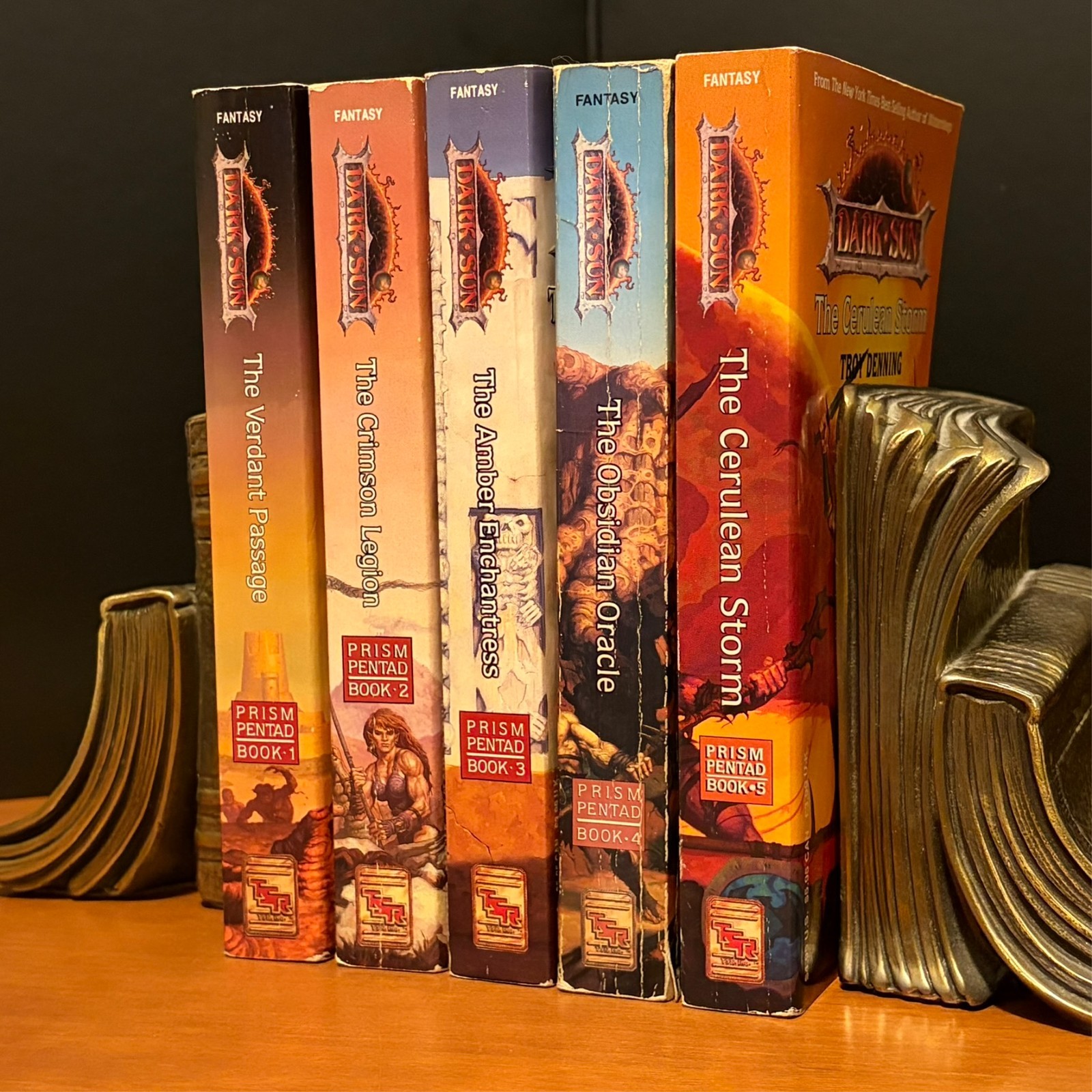 Dark Sun: Complete First Edition Prism Pentad Series 1-5, Dungeons & Dragons Lot