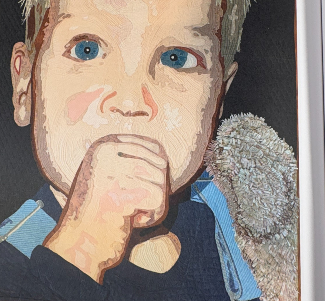 Portrait Art Quilts: From Photos to Fabric: Learn to create realistic portra…