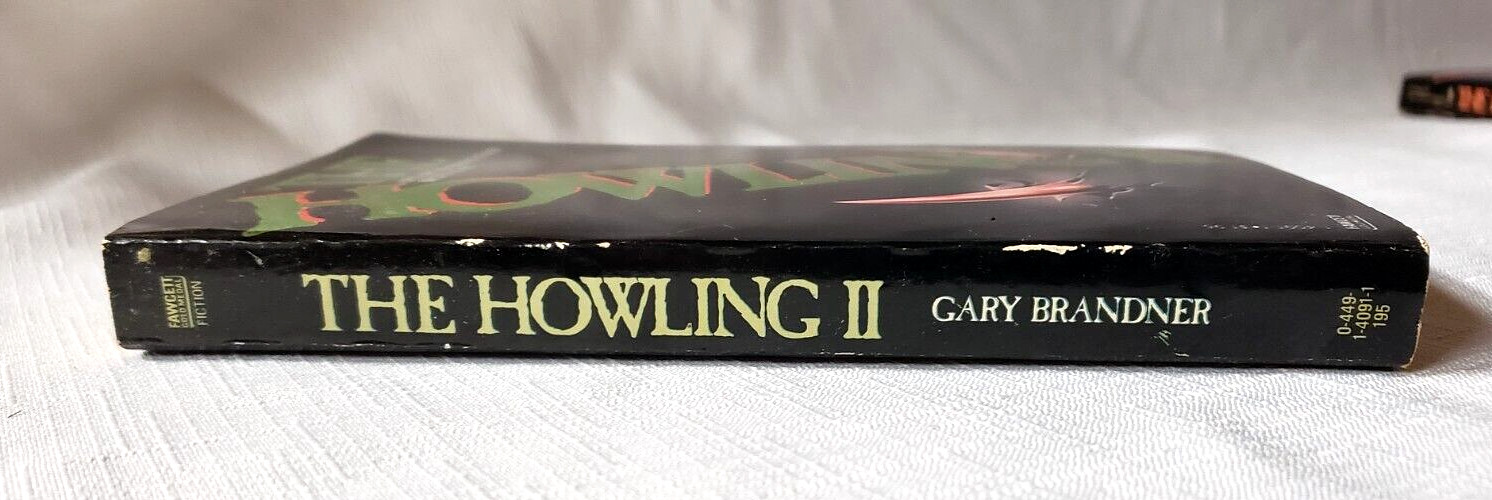 1978 1st/1st Gary Brandner THE HOWLING II,Paperback First Printng,FINE CONDITION