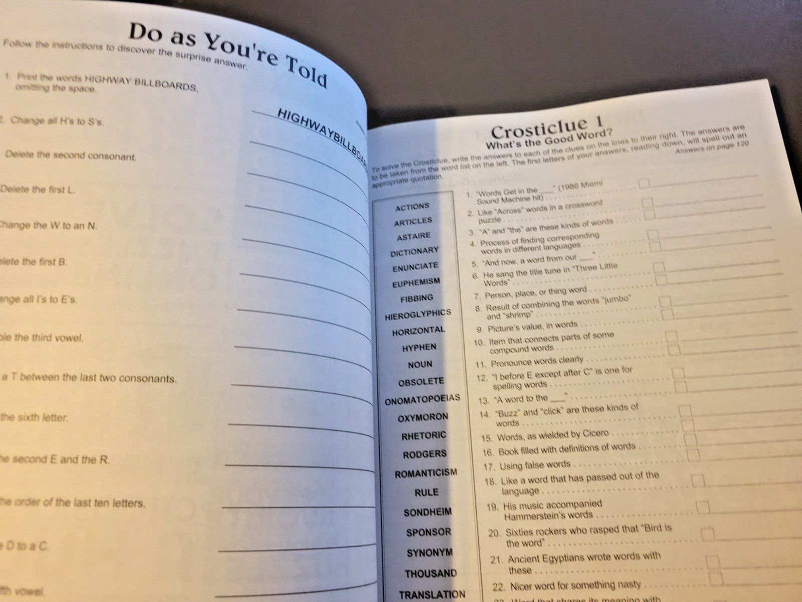 Collector’s Variety Puzzles & Crosswords by Kappa – Over 60 Kinds of Puzzles!