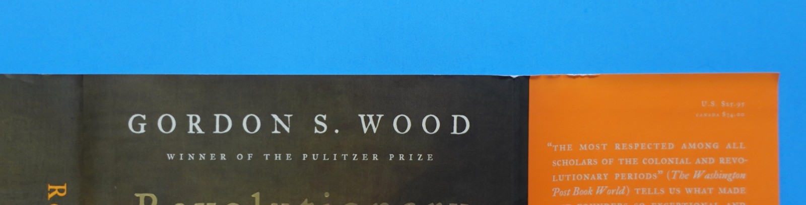 REVOLUTIONARY CHARACTERS BY GORDON S. WOOD