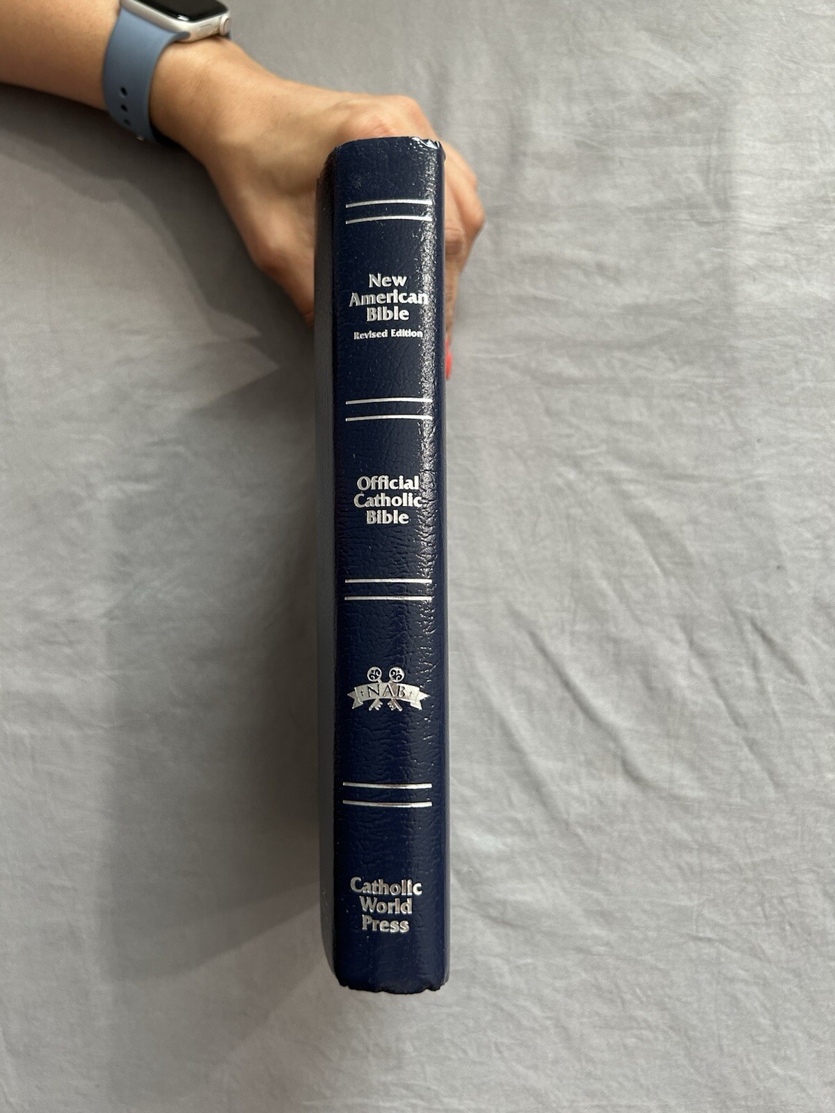 The New American Bible – Imitation Leather By World Catholic Press – Very GOOD
