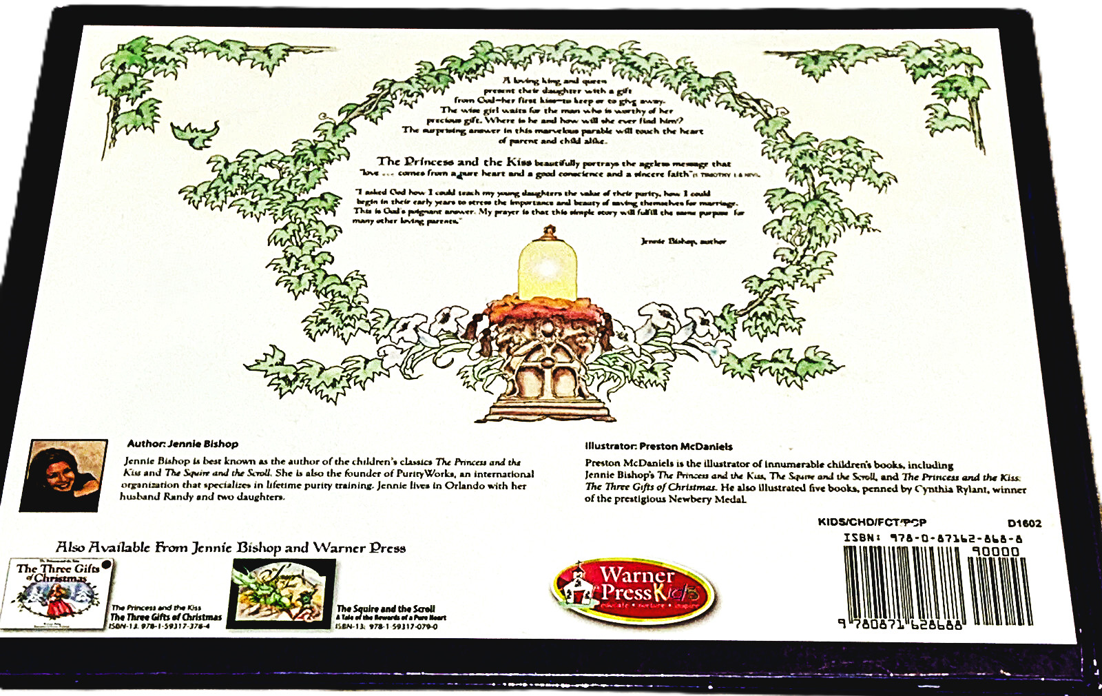 The Princess and the Kiss ~ Jennie Bishop – A Story of GOD’S Gift of Purity NEW!