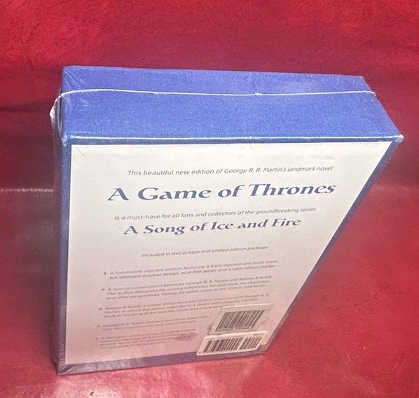 New and sealed Game of Thrones by George R. R. Martin (Hardcover, Slipcase)