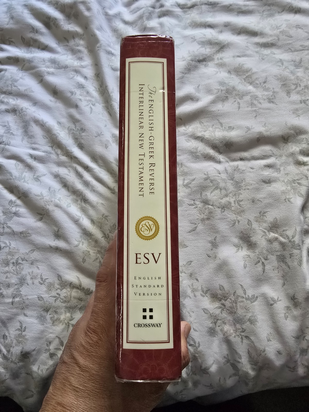 THE ENGLISH-GREEK REVERSE INTERLINEAR NEW TESTAMENT Book ESV Schwandt