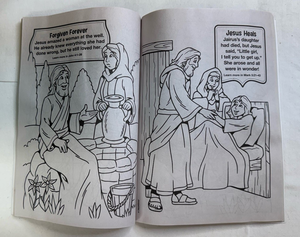 Bible Fun Coloring & Activity Champions of Faith book kids children Dreamtivity