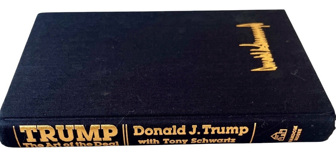 The Art of the Deal ~ Donald Trump ~ HC/DJ ~ True First Edition/1st Print ~ VG