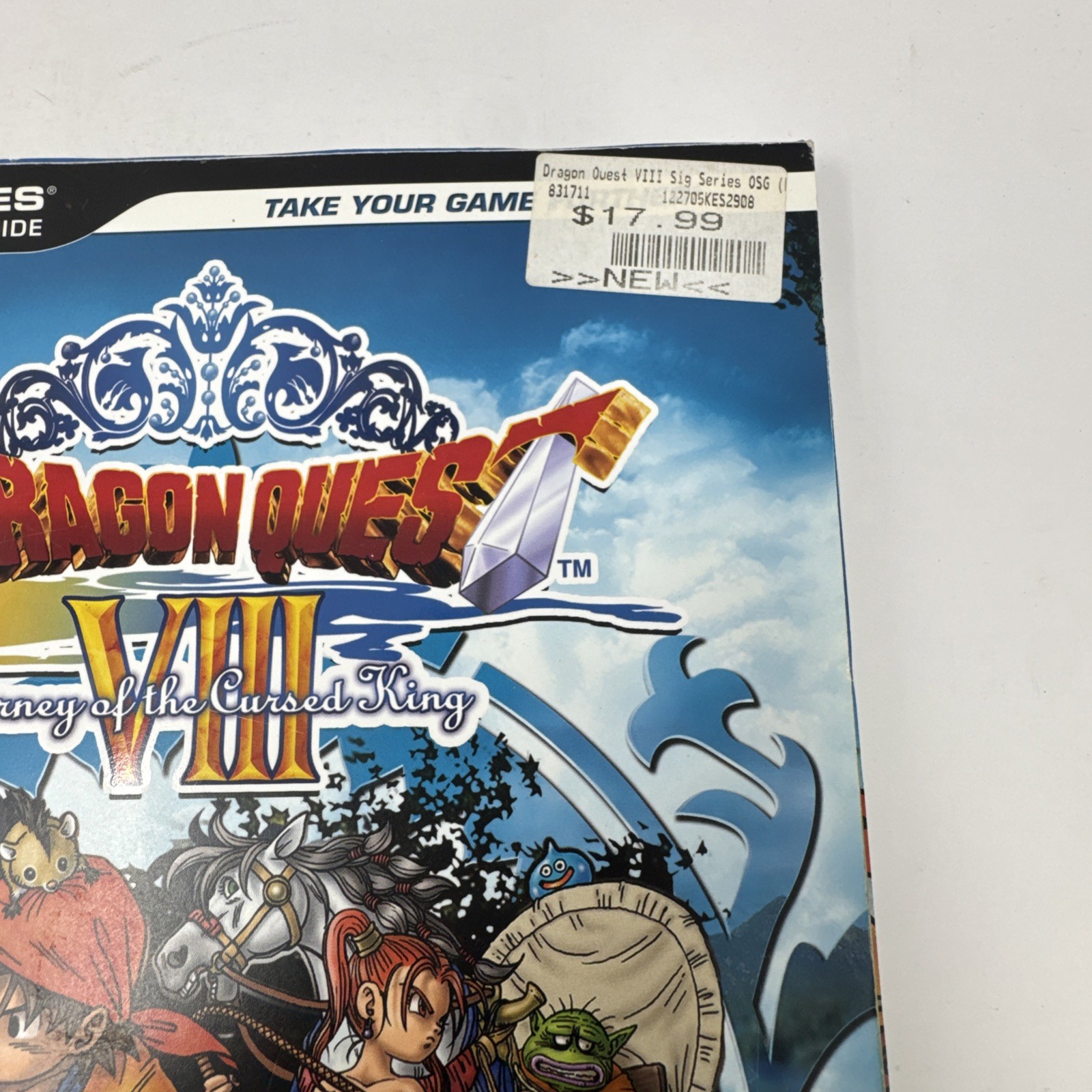 Dragon Quest VIII Journey of the Cursed King Strategy Guide w/ Exclusive Foldout