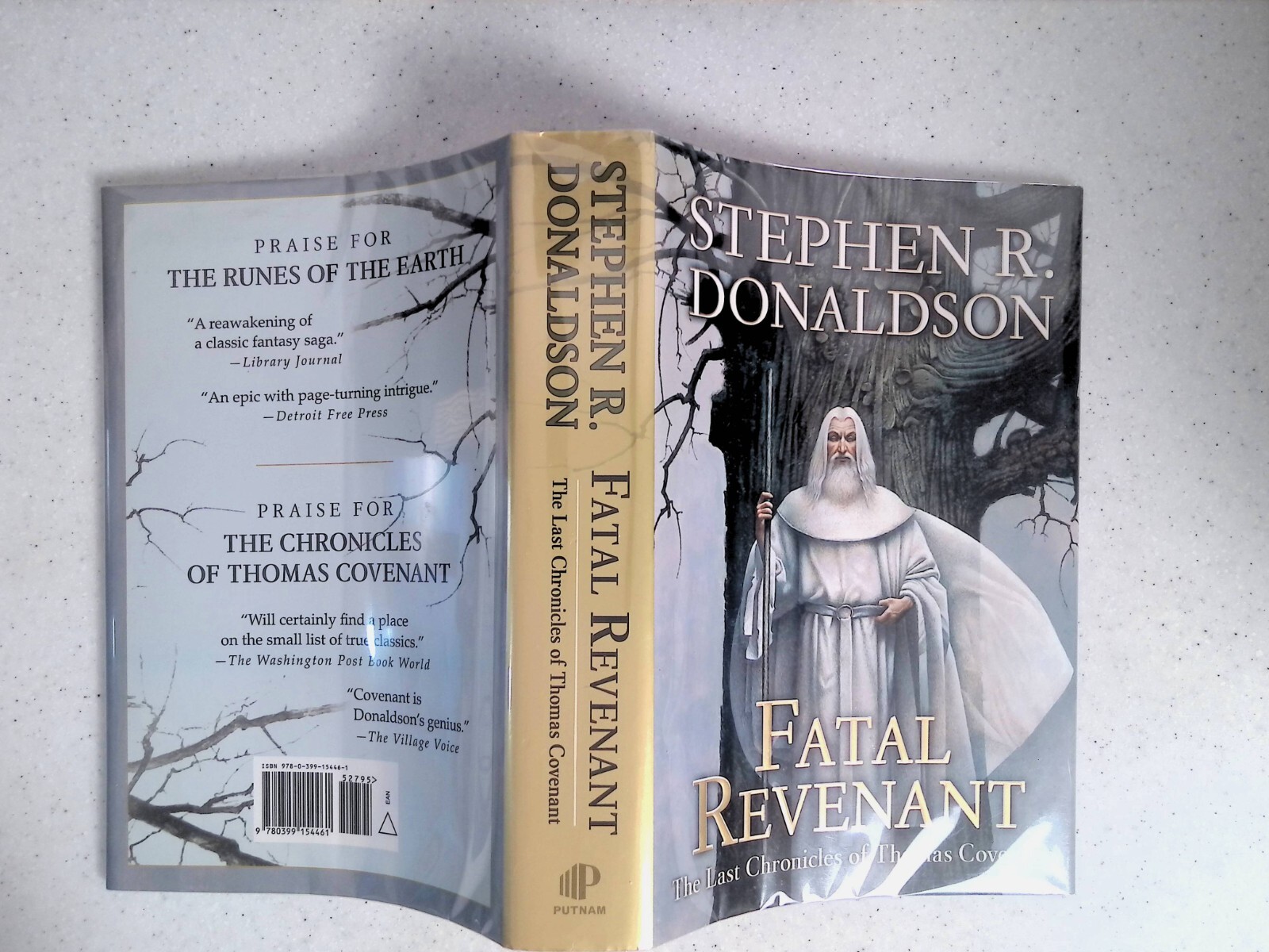 Fatal Revenant by Stephen R. Donaldson, Signed, Remaindered, 1st Edition, HC/DJ