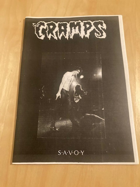 THE CRAMPS Savoy 1990 UK Fanzine 11.5 x 8.5 60 Pages Clippings Lux Ivy