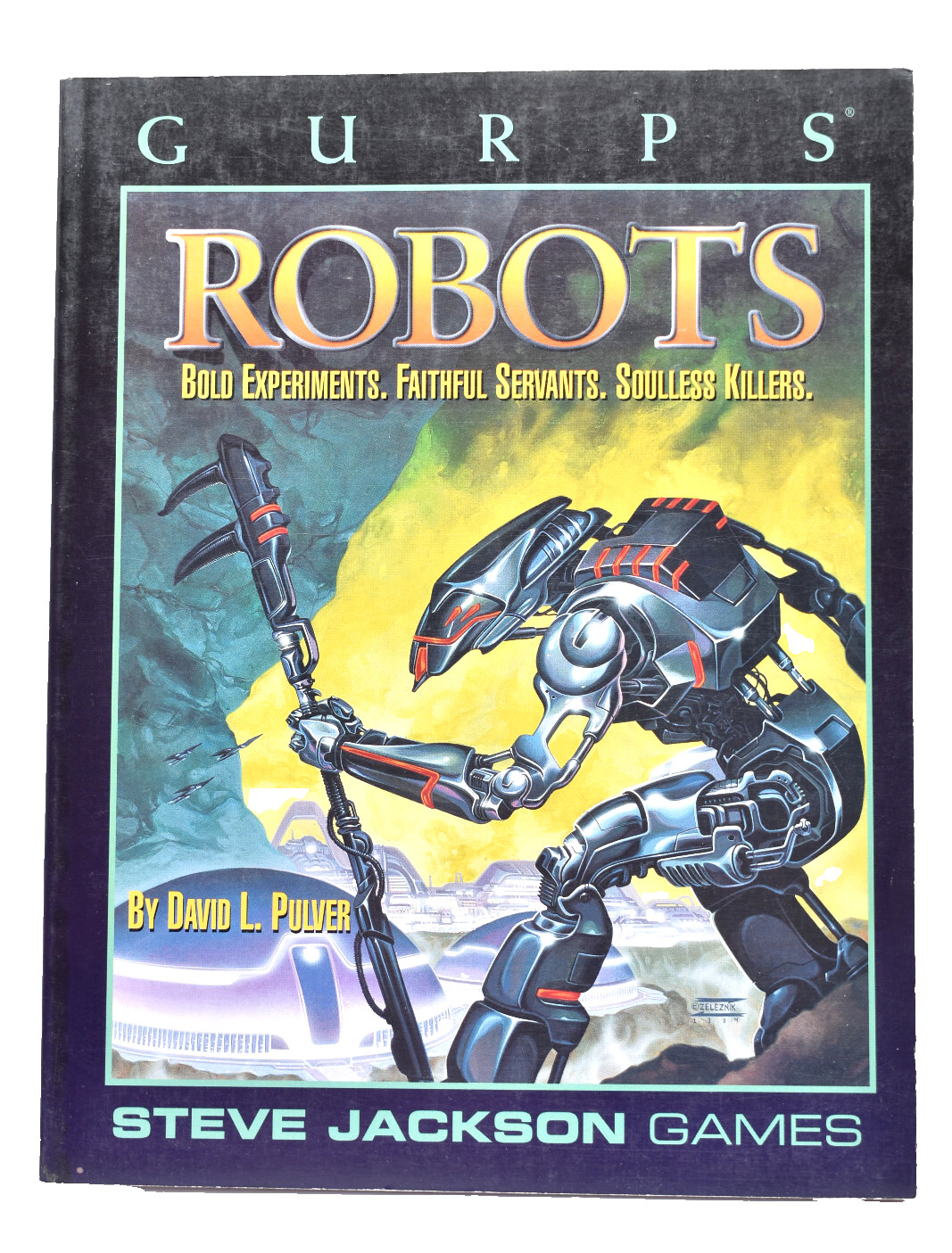 GURPS: Robots (1997) 2nd Ed. Softcover Generic Universal Roleplay System