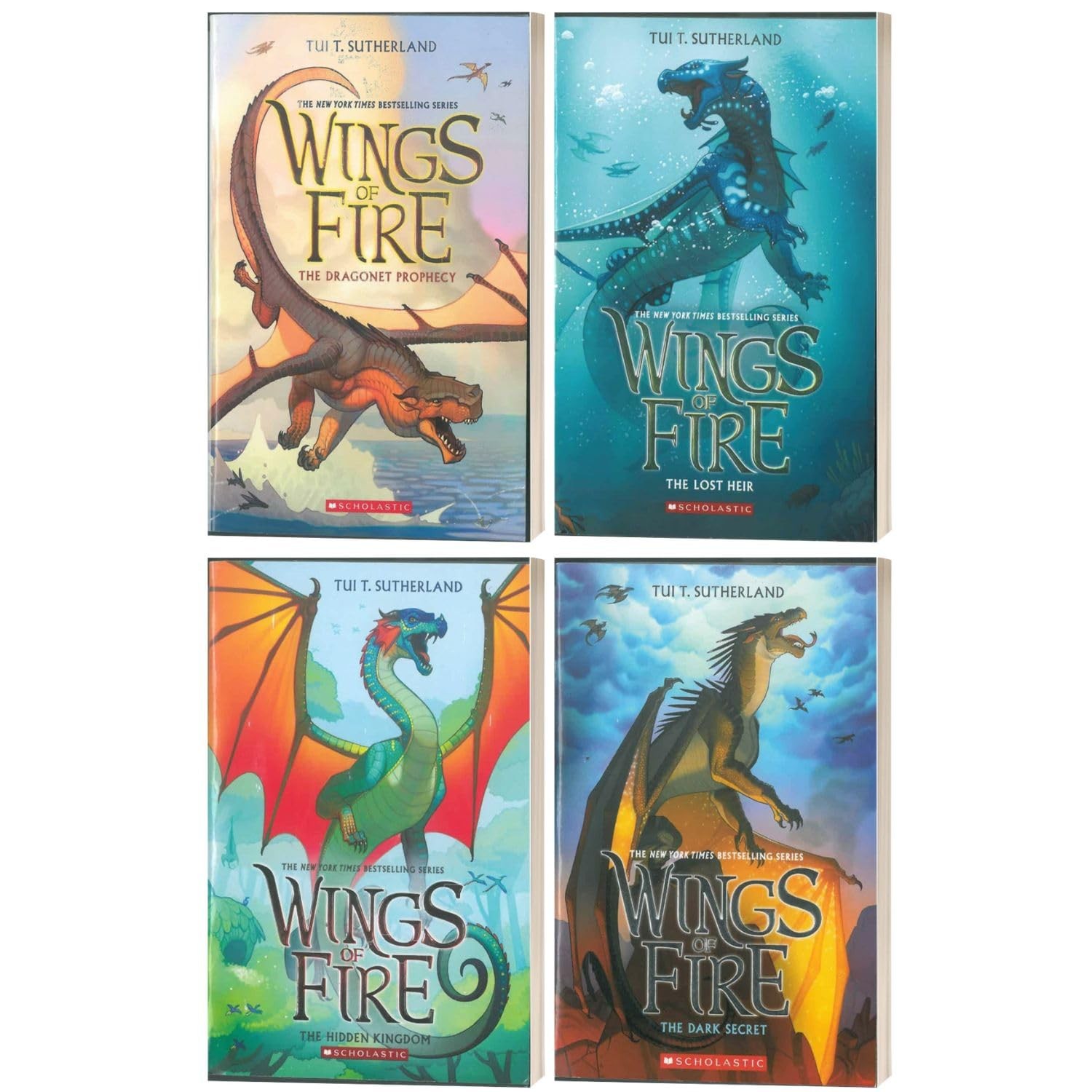 Wings of Fire Series Complete Collection 19 Books Set by Tui T. Sutherland Pb