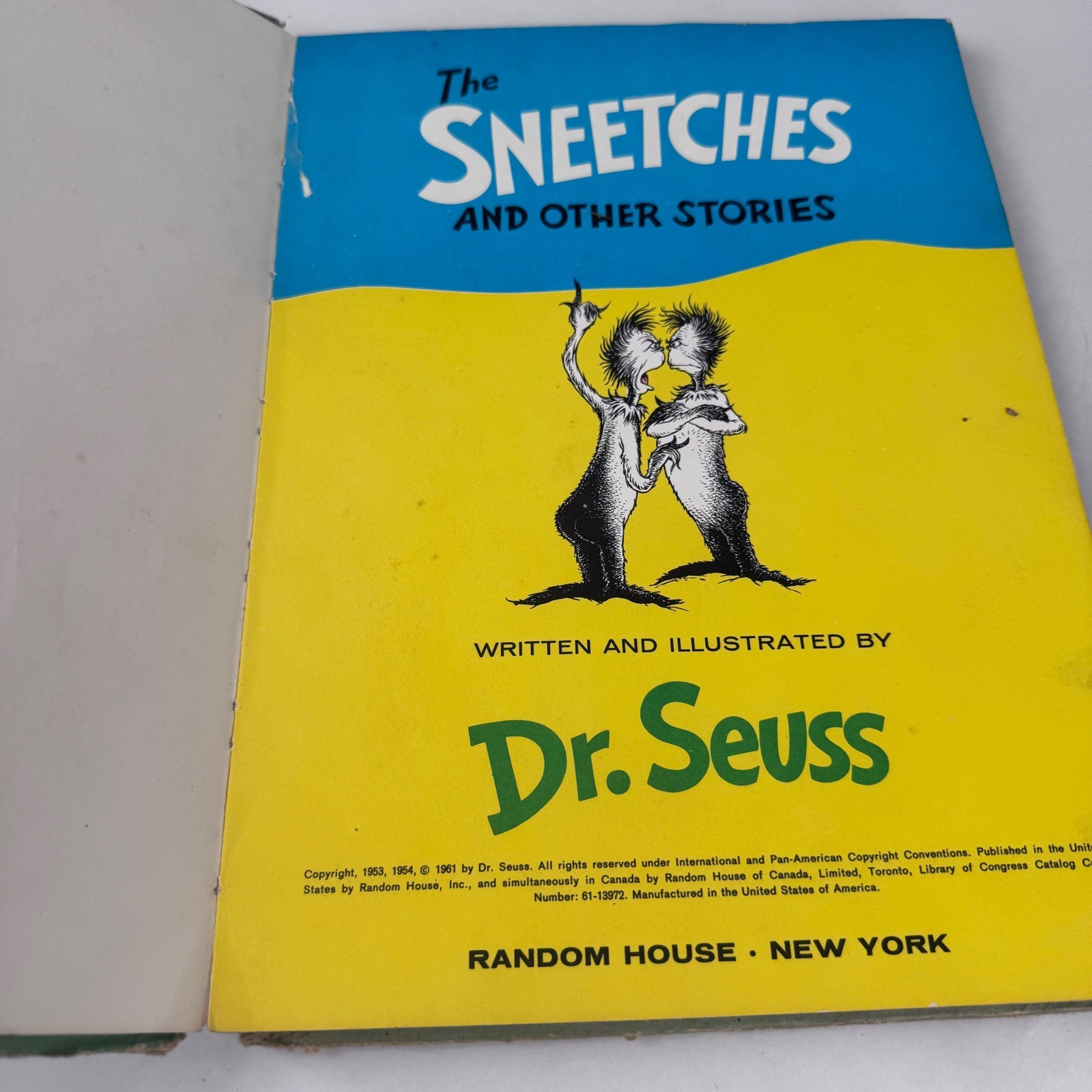Vintage Dr Seuss Books Lot of 11 Hardback Sneetches Horton Hears a Who