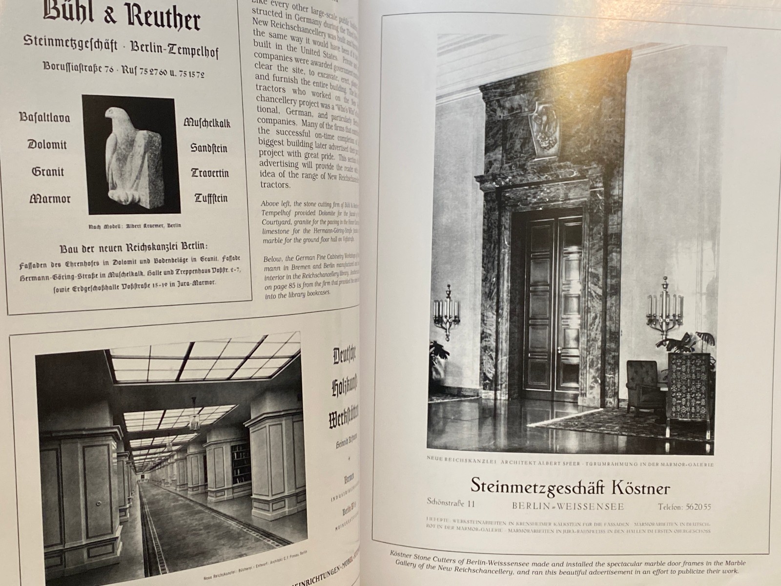 Ray Cowdery, Josephine – The New German Reichschancellery in Berlin 1938-1945