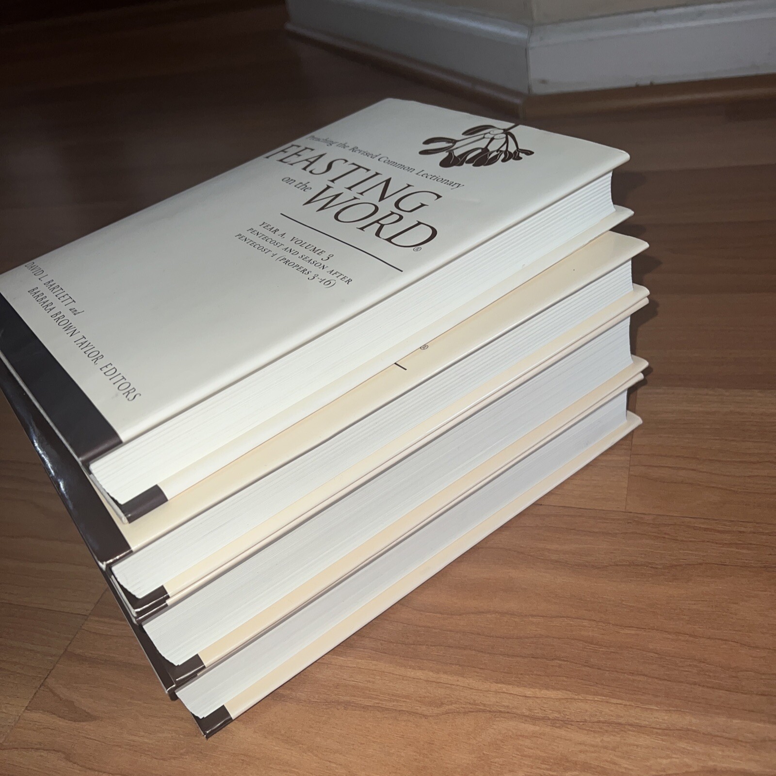 Feasting on The Word Year B Volumes 1 2 3 4 Preaching Lectionary Set HCDJ