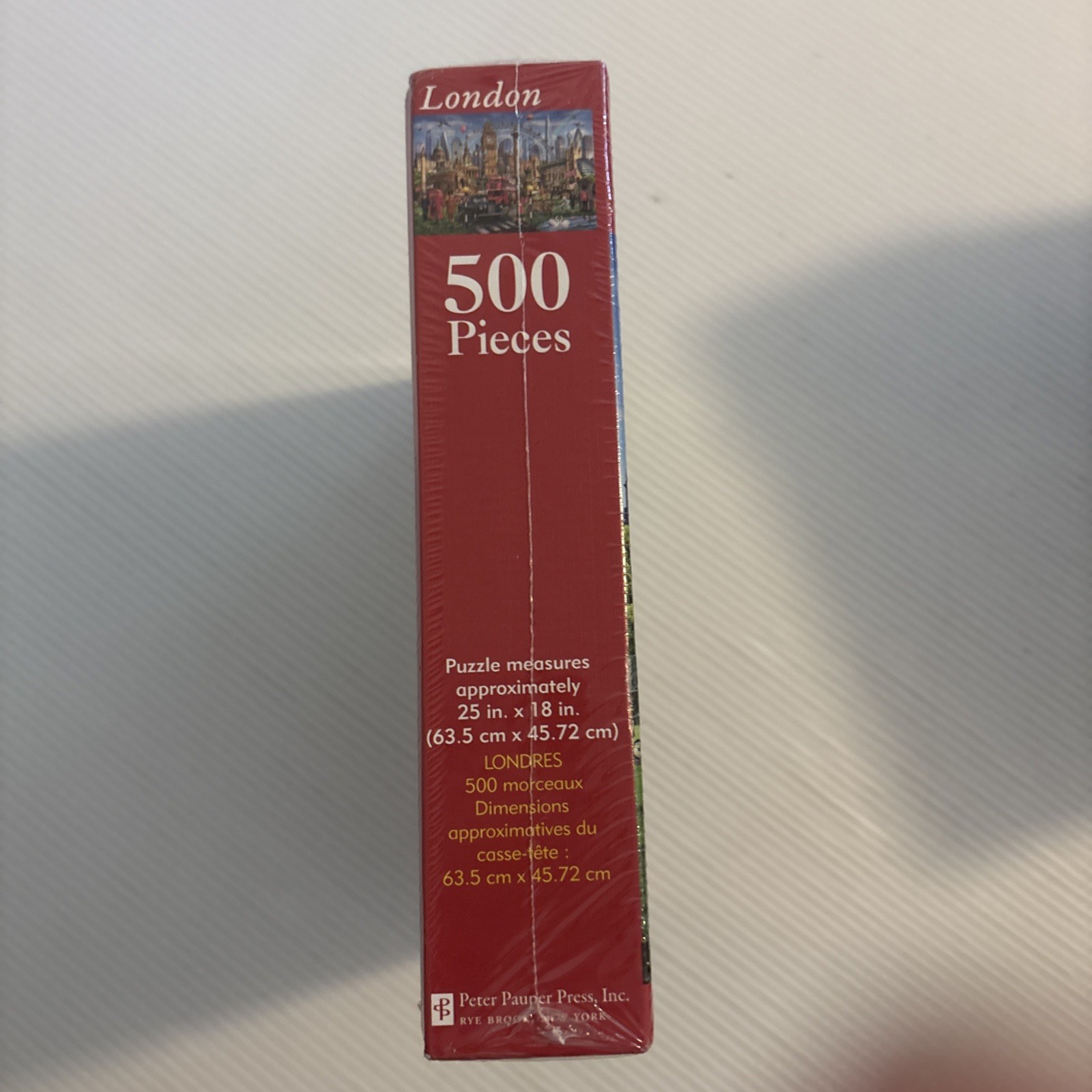 NEW SEALED London 500 Piece Jigsaw Puzzle Peter Pauper Press