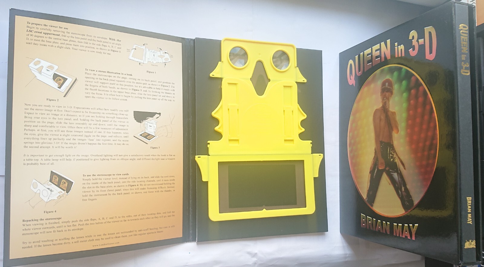 Brain May: “Queen in 3-D” English & Deutsch (PDF) + 9781838164508