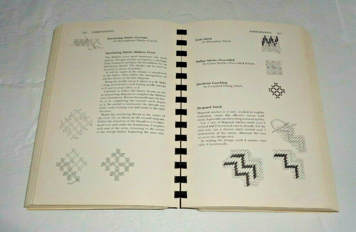 The Complete Encyclopedia Of Stitchery 1979 Mildred Graves Ryan