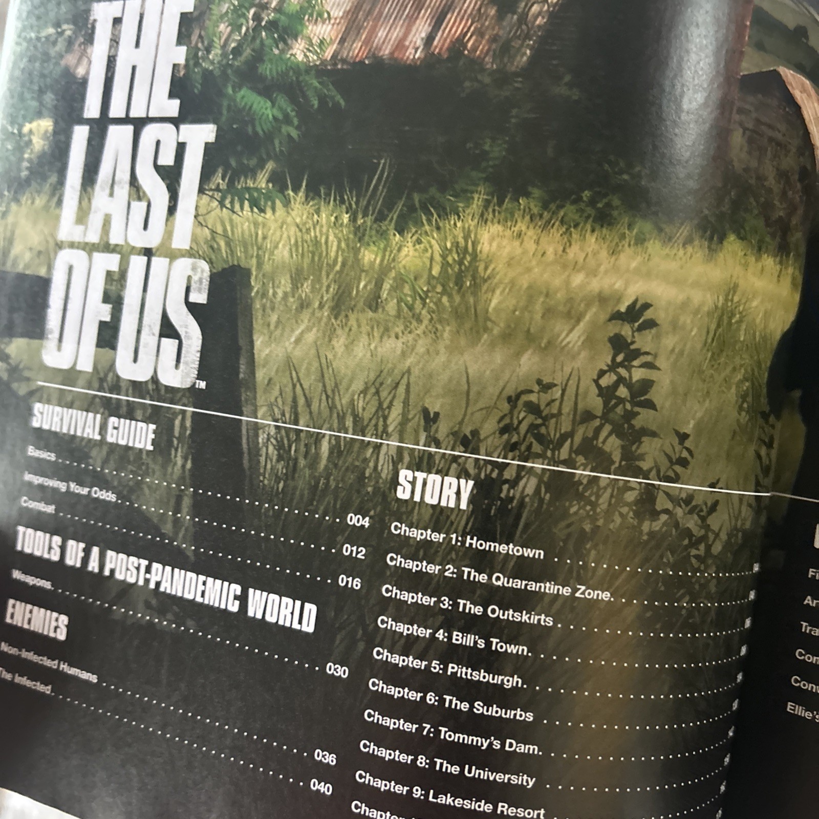 The Last of Us Official Bradygames Strategy Guide Video Game Book (2013) Br4