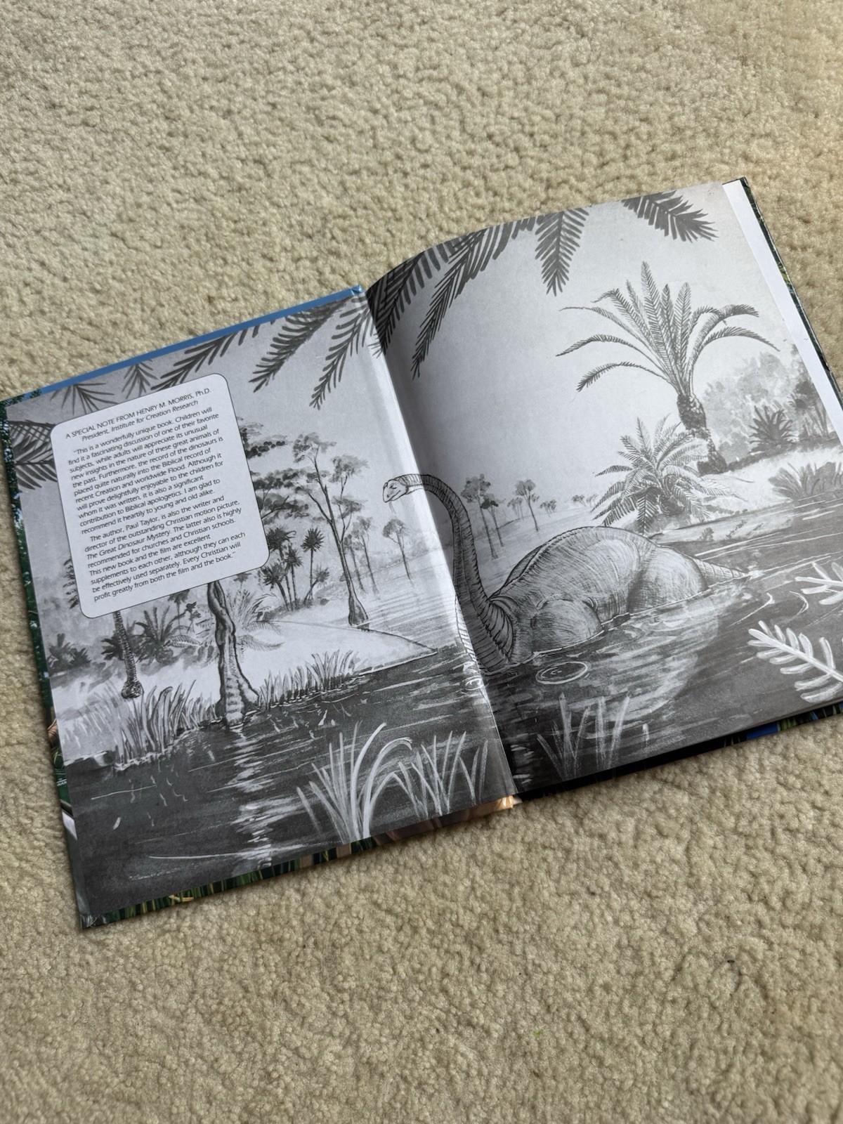 The Great Dinosaur Mystery and the Bible by Paul S. Taylor, Hardcover Like New
