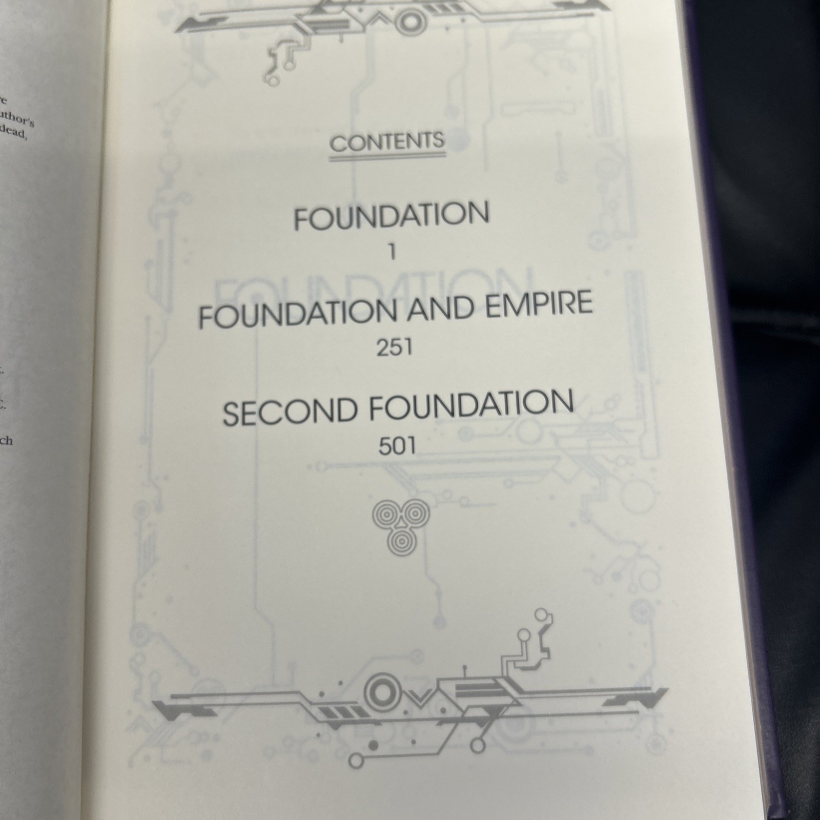 THE FOUNDATION TRILOGY Isaac Asimov -Bonded Leather Gilded