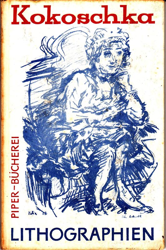 Kokoschka Lithographien Piper Bucherei Mini Book