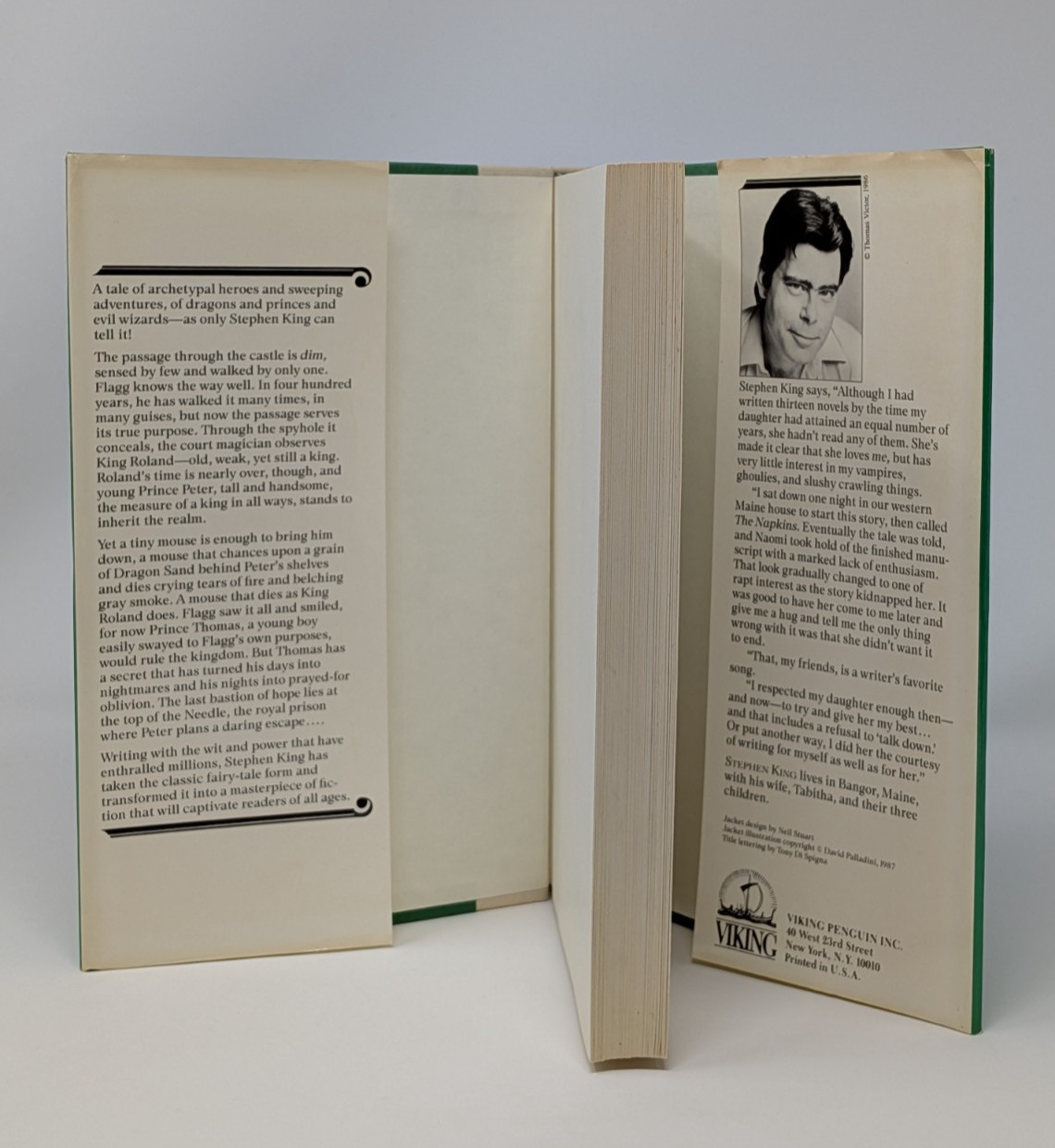 The Eyes of the Dragon by Stephen King 1987 First Edition 1st Print Viking