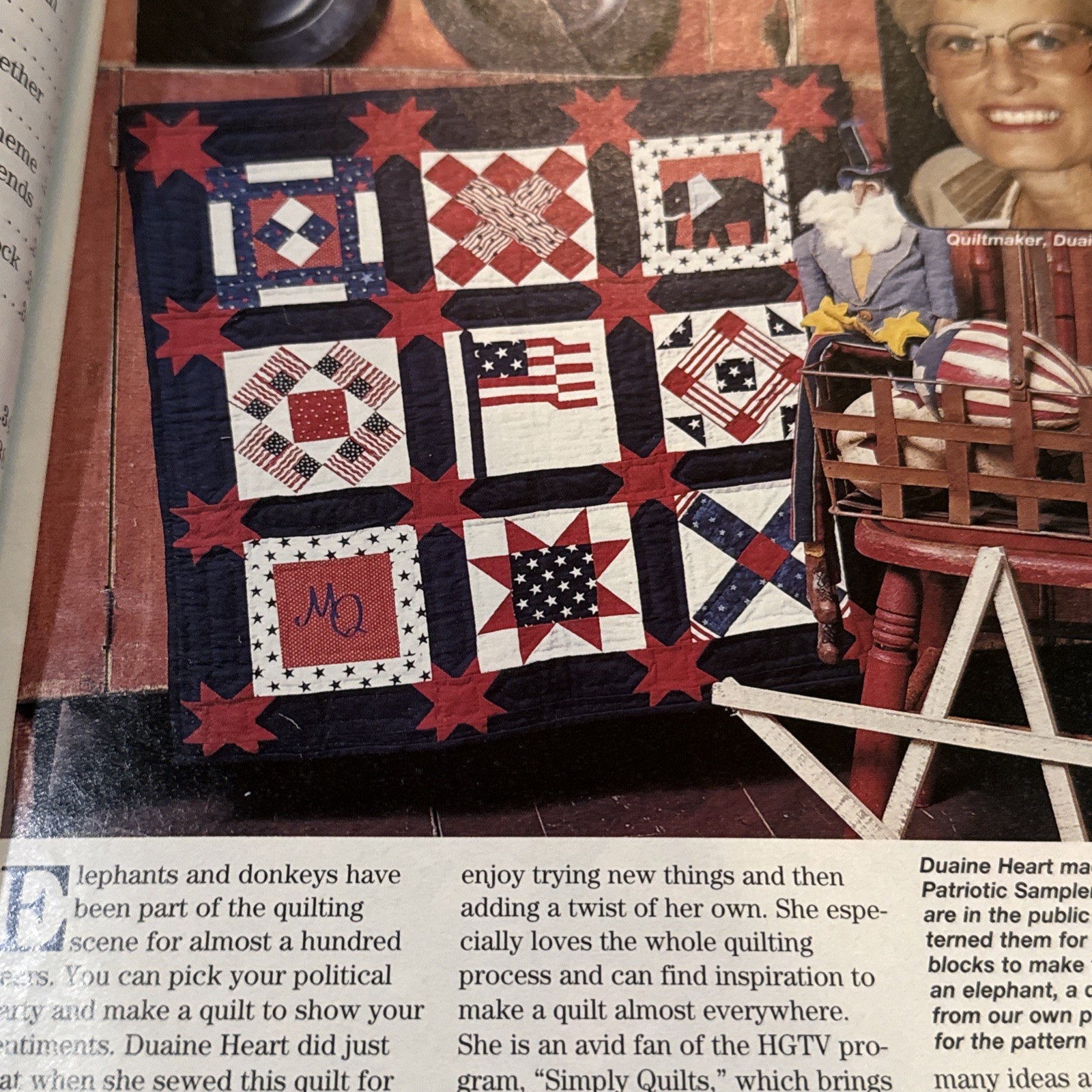 Sampler Quilts Magazine 75 Vintage Blocks Paper Piecing Applique Quilt