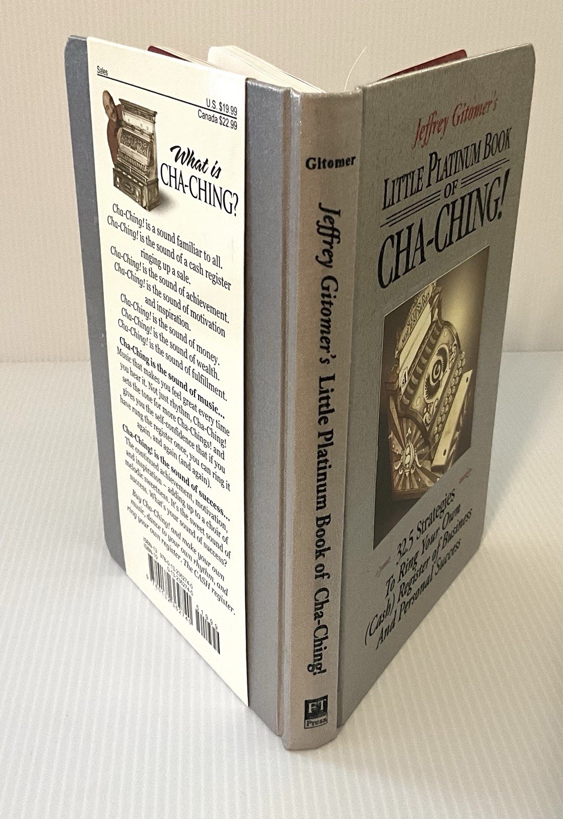 Jeffrey Gitomer Little Platinum Book of Cha-Ching Hardcover Sales Guide