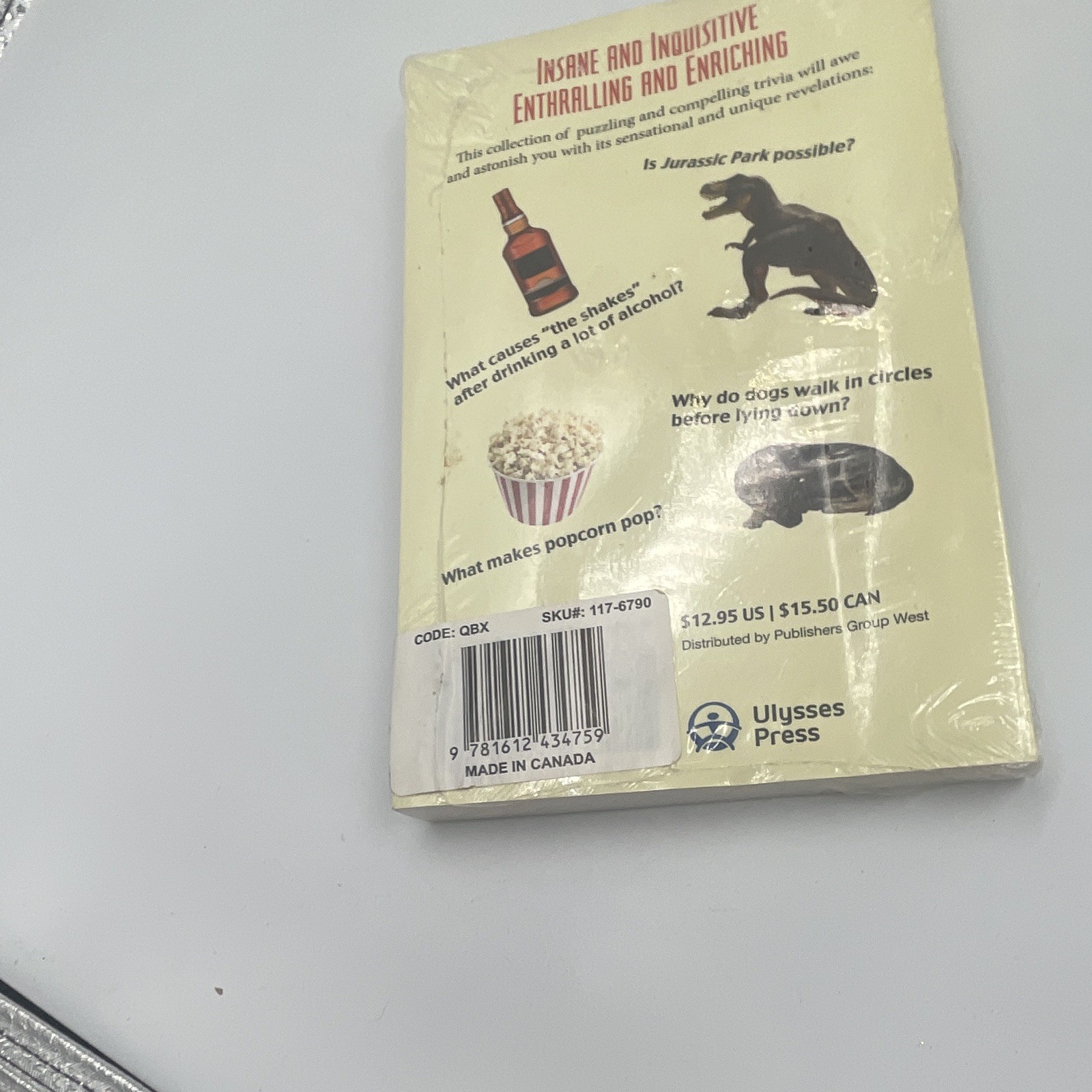 A2# Andrew Thompson Can Holding in a Fart Kill You? Paperback Ulysses Press Q&A