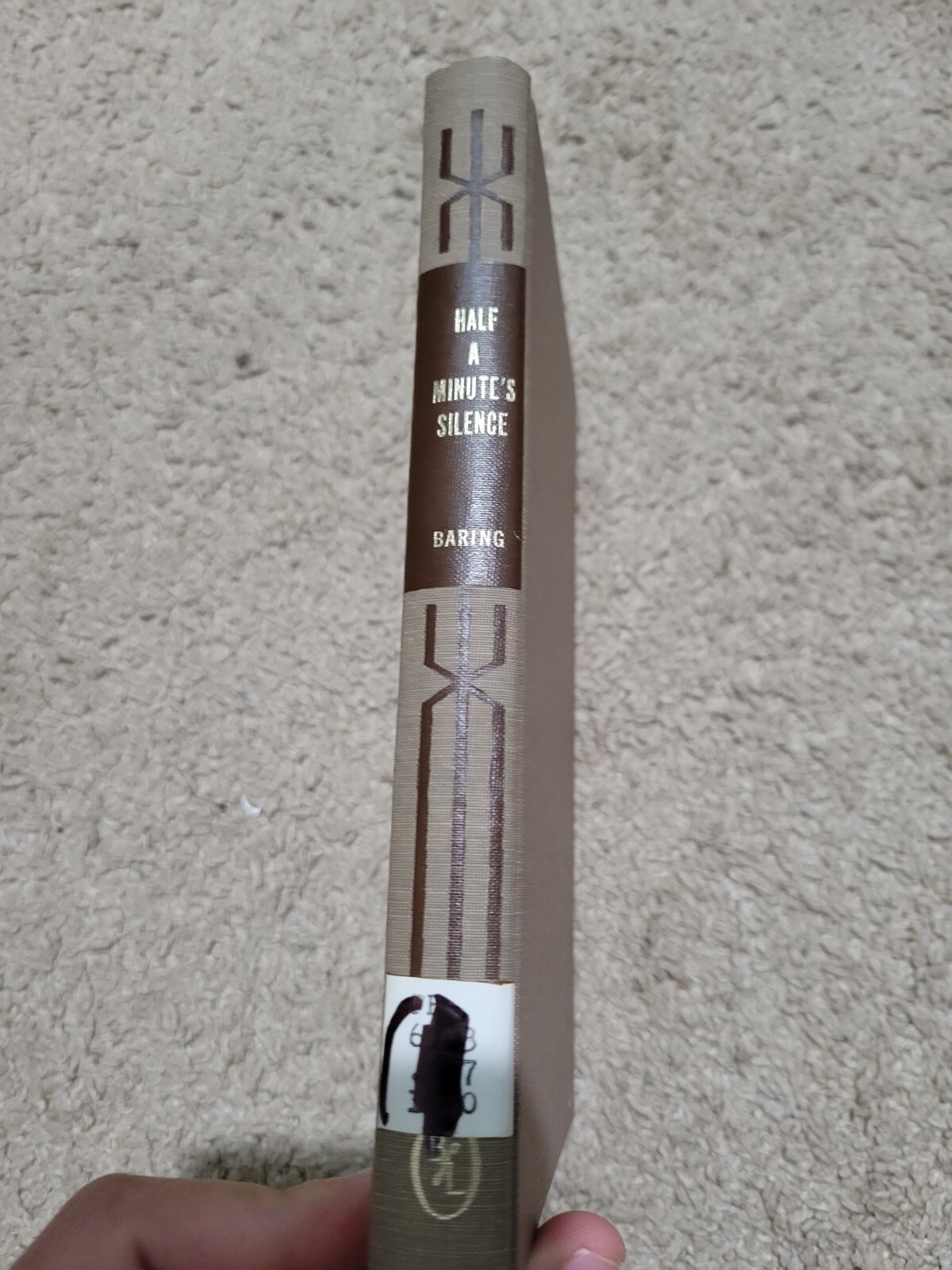 Half a Minute’s Silence by Maurice Baring Short Story Index Reprint Series 1970