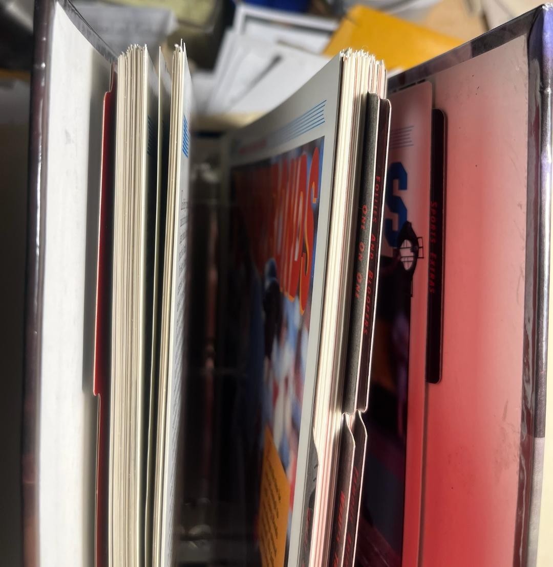 “Sports Pages: The Book For Sports Fans” Collector’s Hardcover Binder