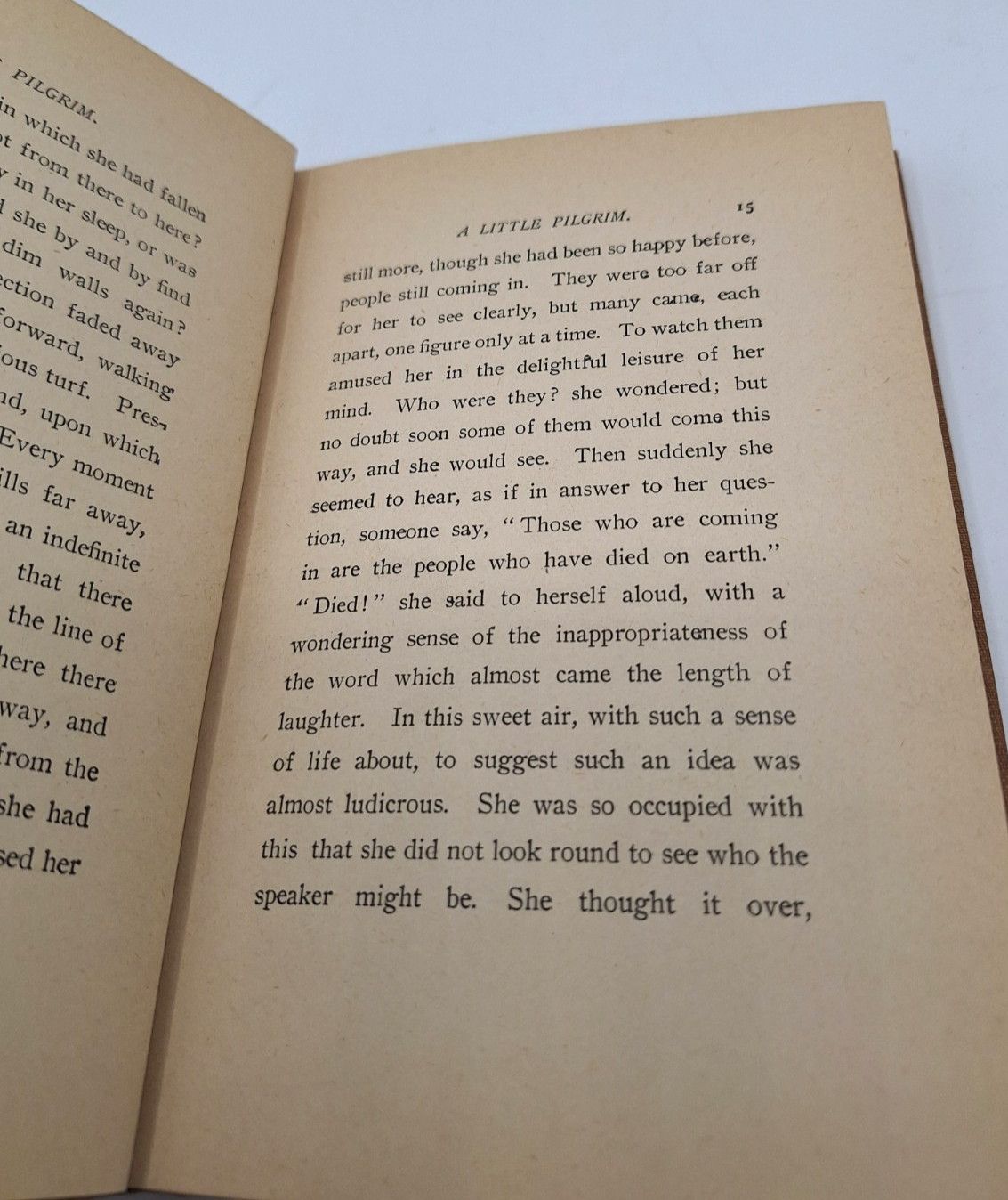 A Little Pilgrim by Margaret Oliphant Mershon HB Early 1900s Stories Seen Unseen