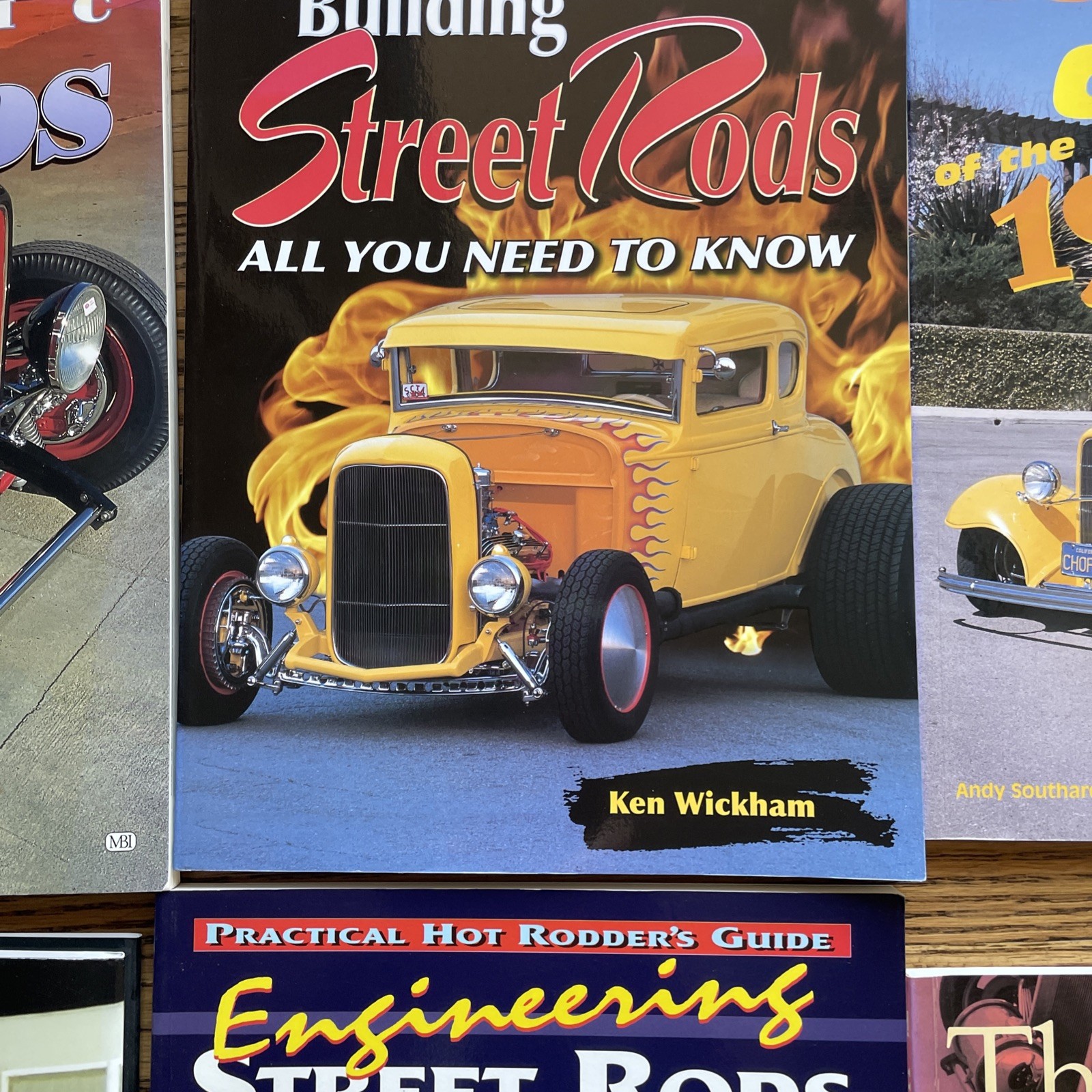 Hot Rod Books Lot of 12 Street Rods Classic Cars Custom Build Automotive
