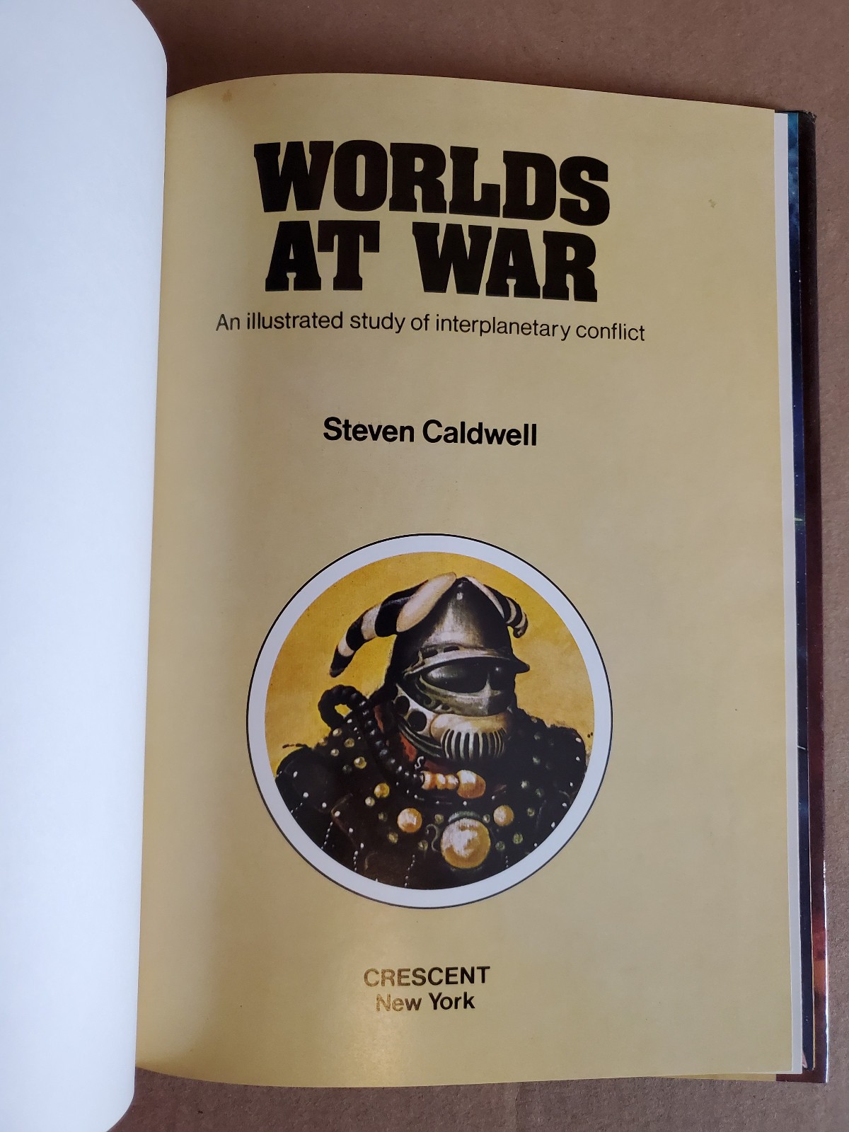 Worlds at War – 1st Crescent Edition – Steven Caldwell – 1980, HCDJ