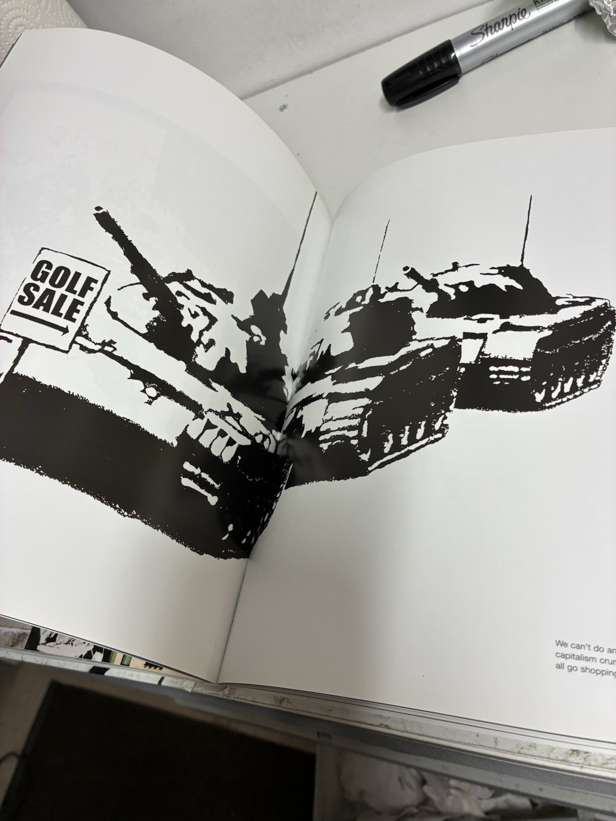 Wall and Piece Banksy Hardcover 2005 Century UK Street Art Graffiti Book