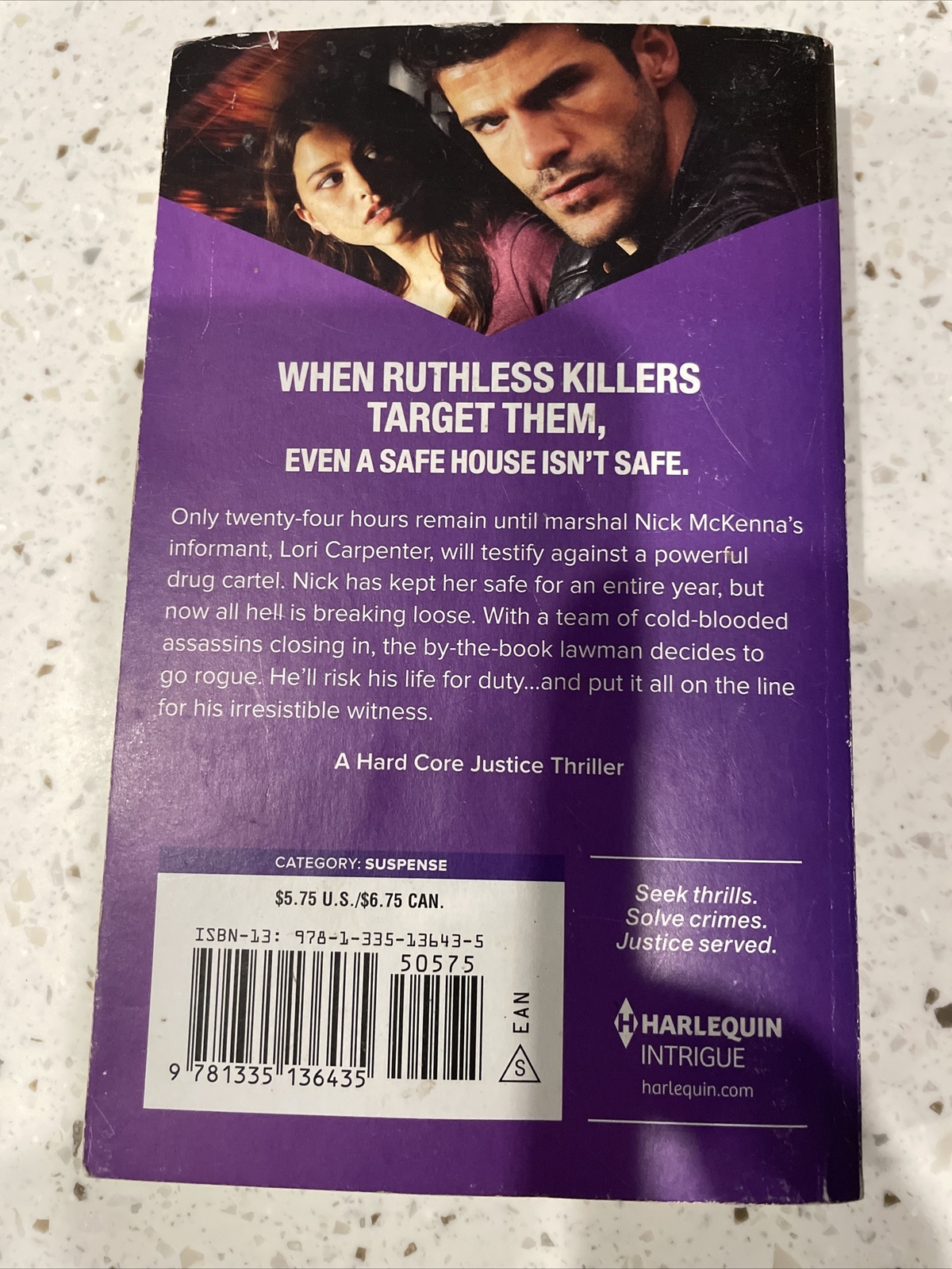 Lot 5 Harlequin Intrigue PB 2020-21 Juno Rushdan Like New Hostile Pursuit