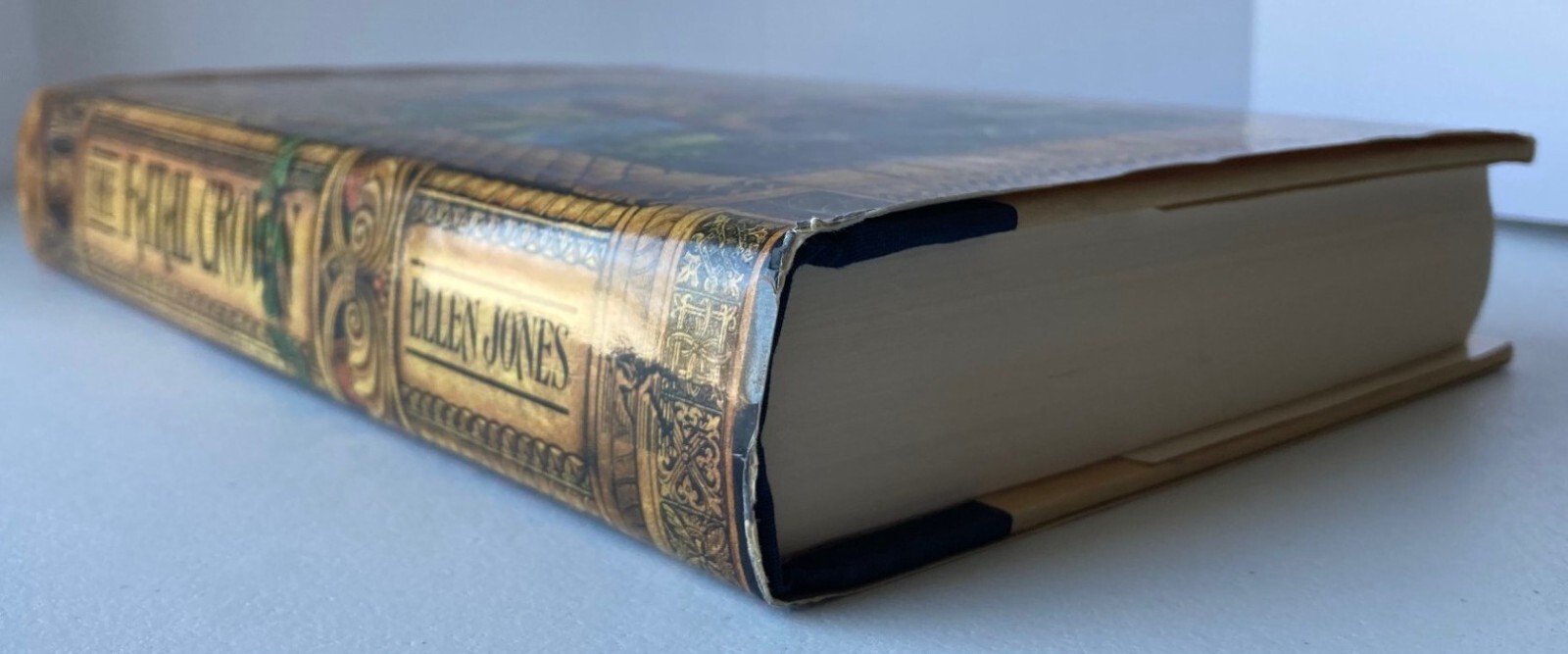 The Fatal Crown, Ellen Jones, 1993, Hardcover, 1st Edition, 1st Printing, Signed