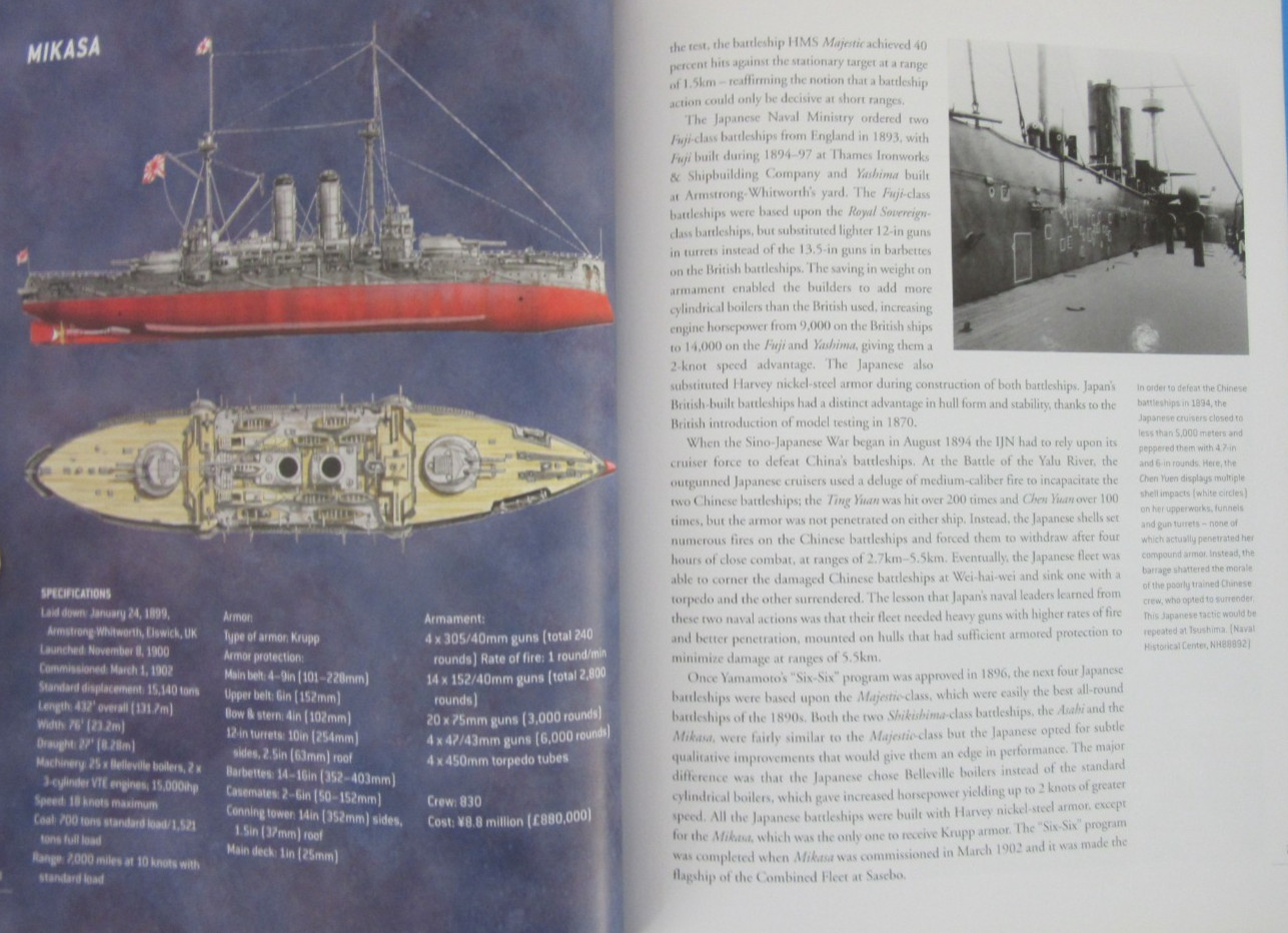 Russian Battleship vs Japanese Battleship Yellow Sea 1904-05 Book Robert Forczyk