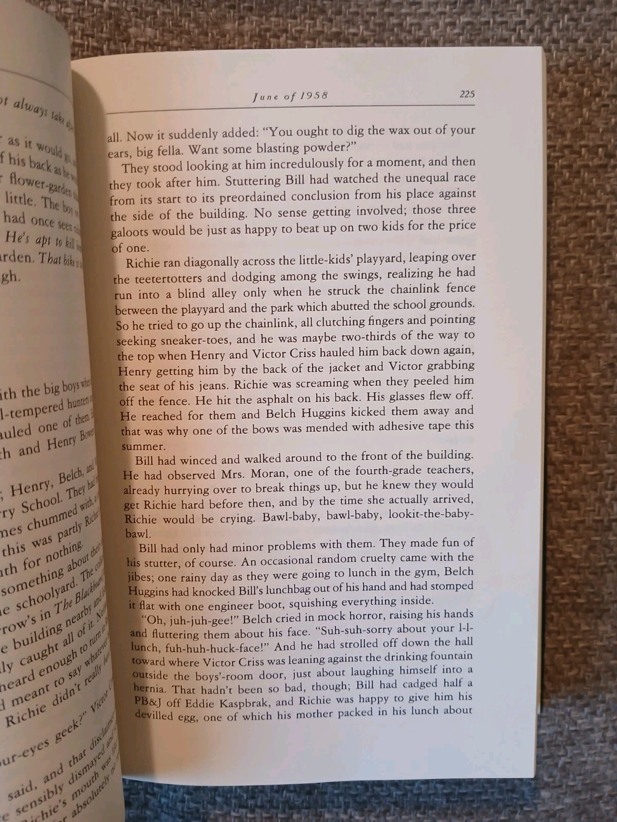 Stephen King IT 1986 Hardcover Dust Jacket 1st Edition & 1st Printing VGC