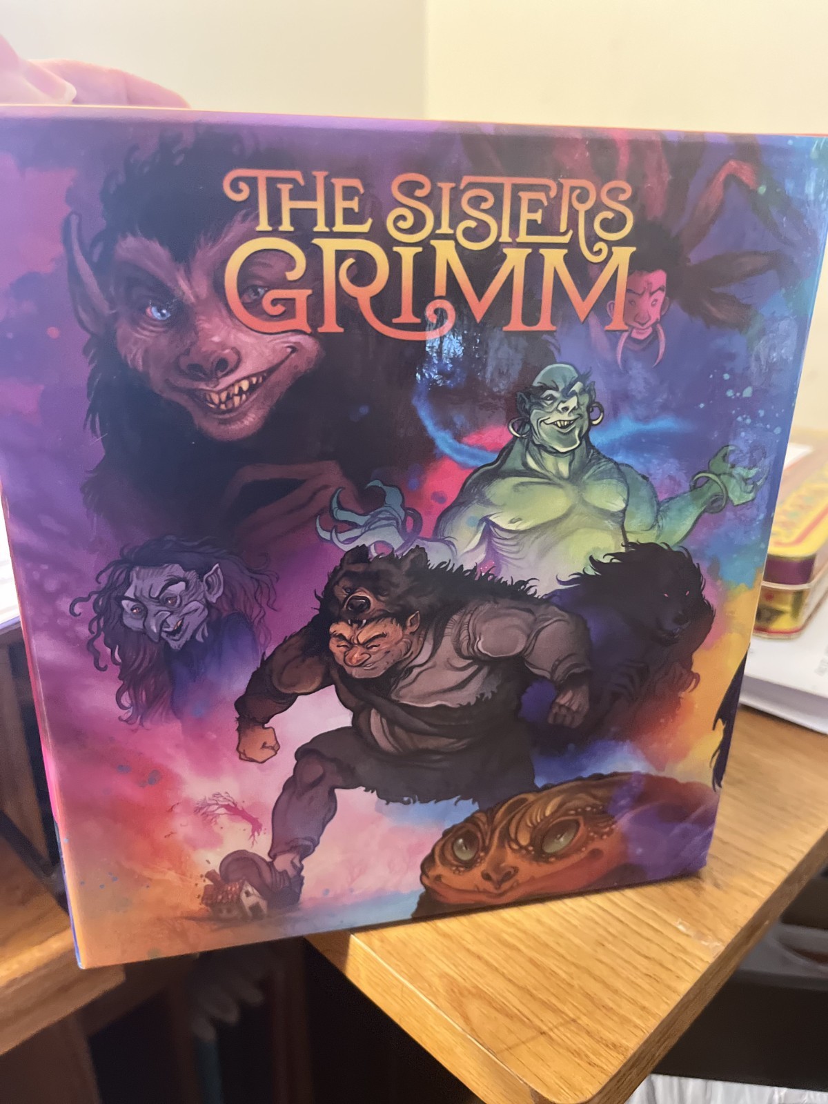 The Sisters Grimm Box Set Michael Buckley Books 1-9 w/Journal ~ MINT condition