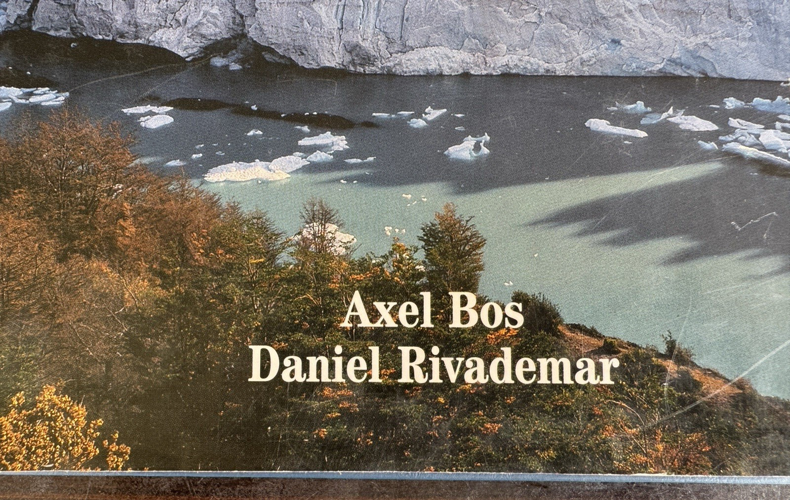Spanish Version Patagonia Book Axel Bos, Rivademar Hardcover VGUC 2001
