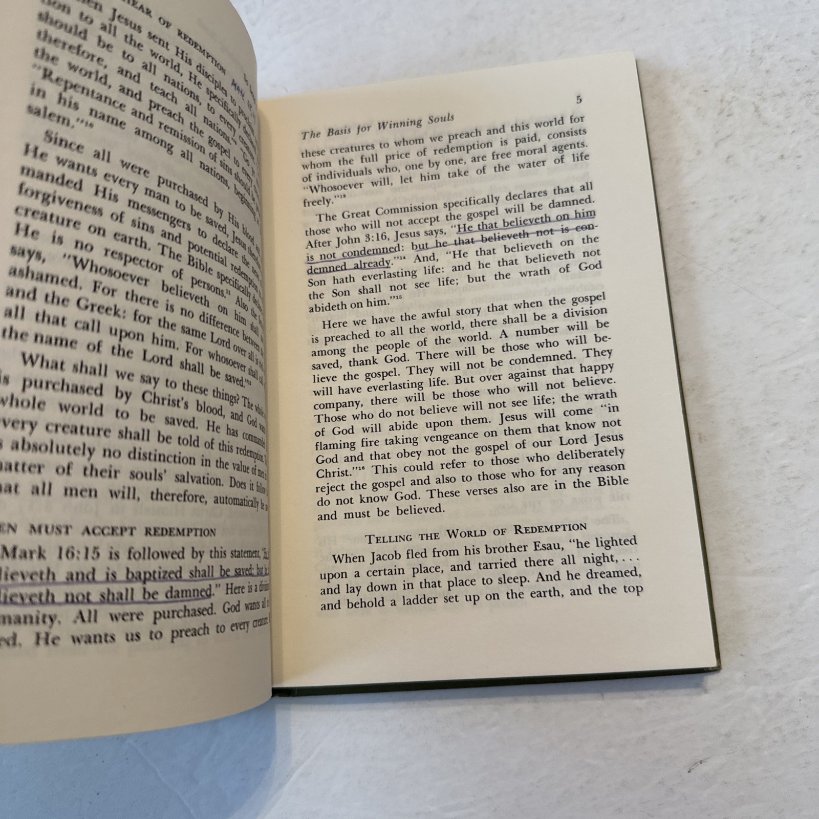So Send I You Gospel Publishing House 1965 Missionary Manual AG Hardcover